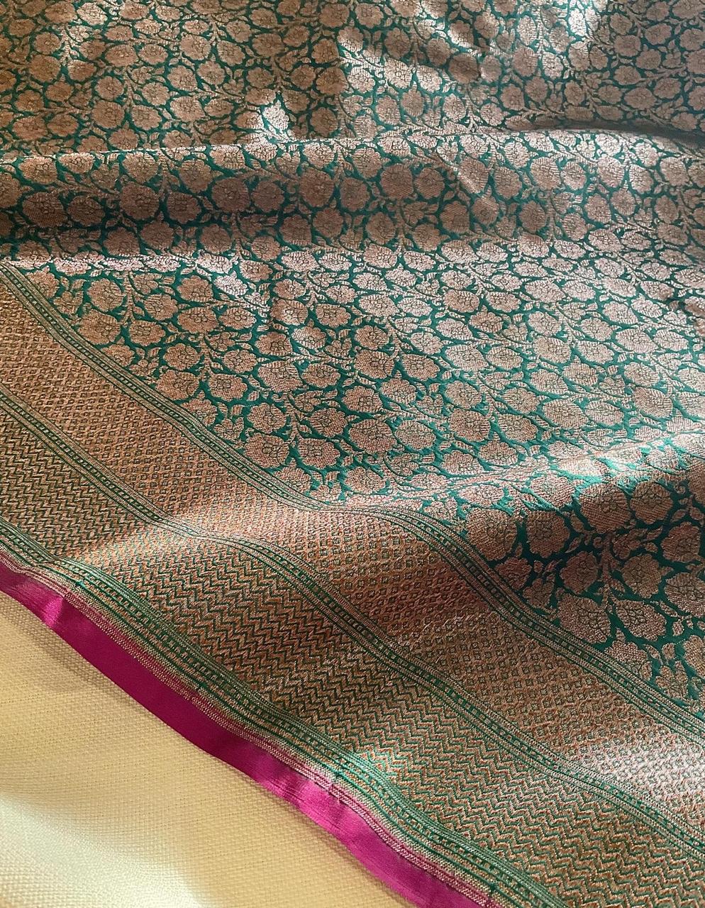 Banarasi Semi Silk Saree | Studio Ribbons