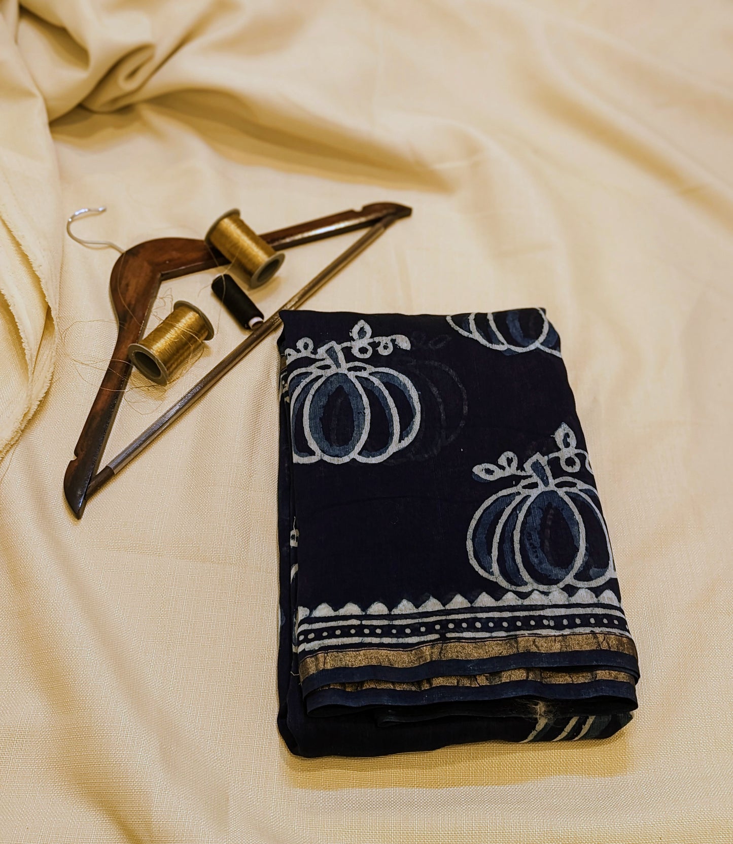 Chanderi Semi Silk Saree