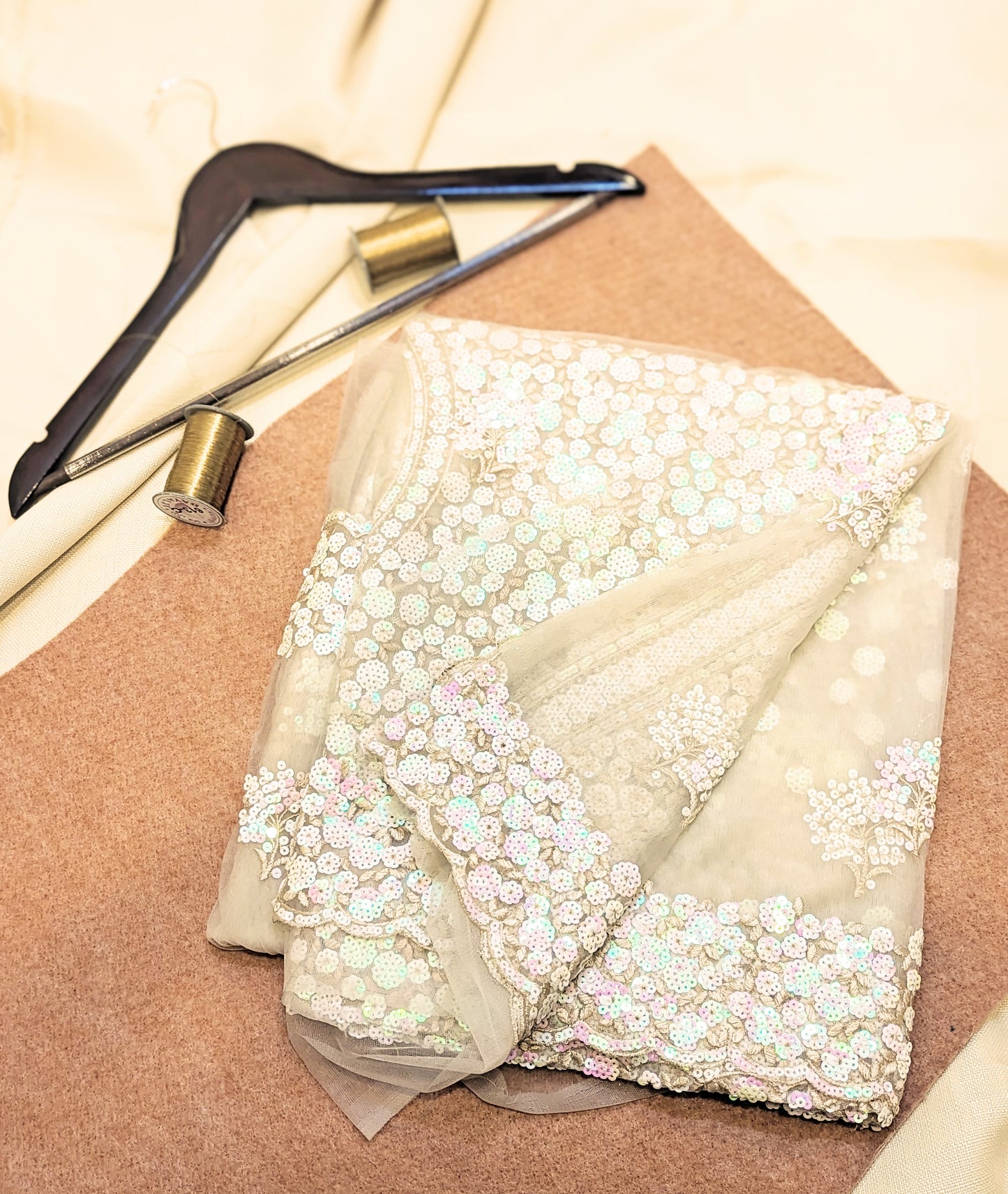 Party Wear Net Saree