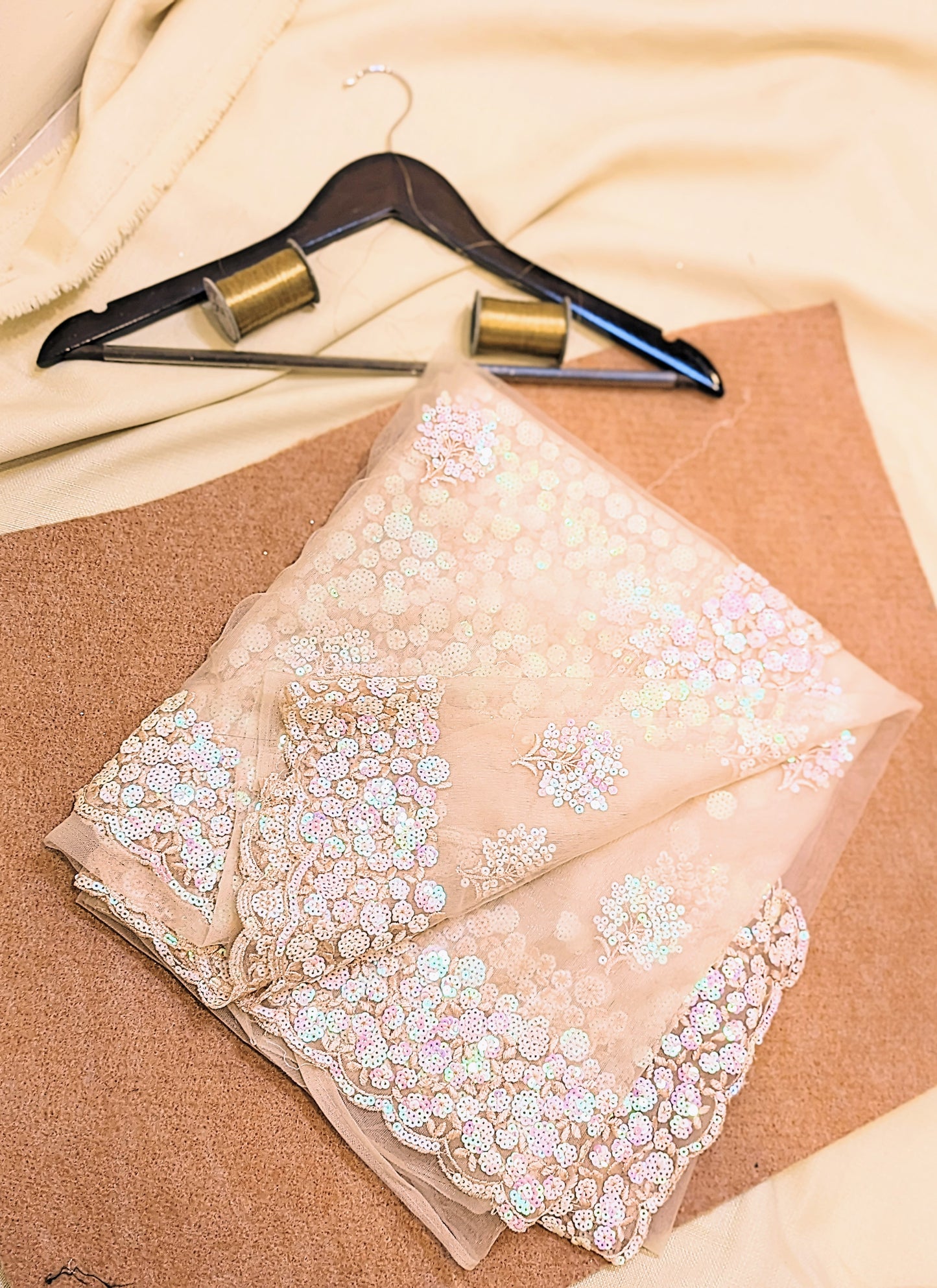 Party Wear Net Saree