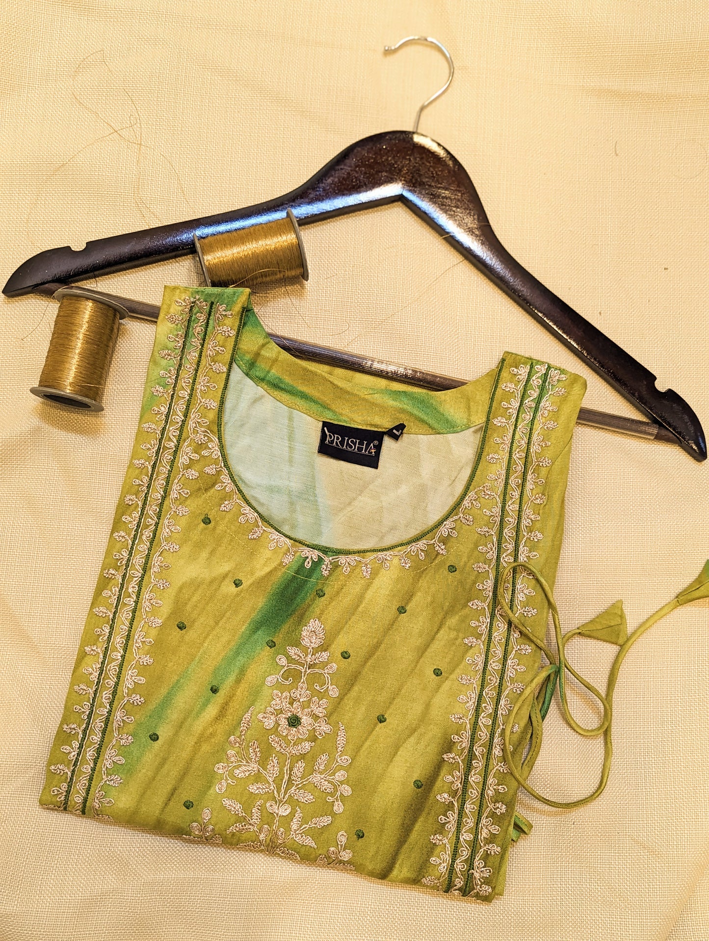 Semi Silk Ready-to-Wear Kurta – Elegant & Comfortable Ethnic Wear | Studio Ribbons