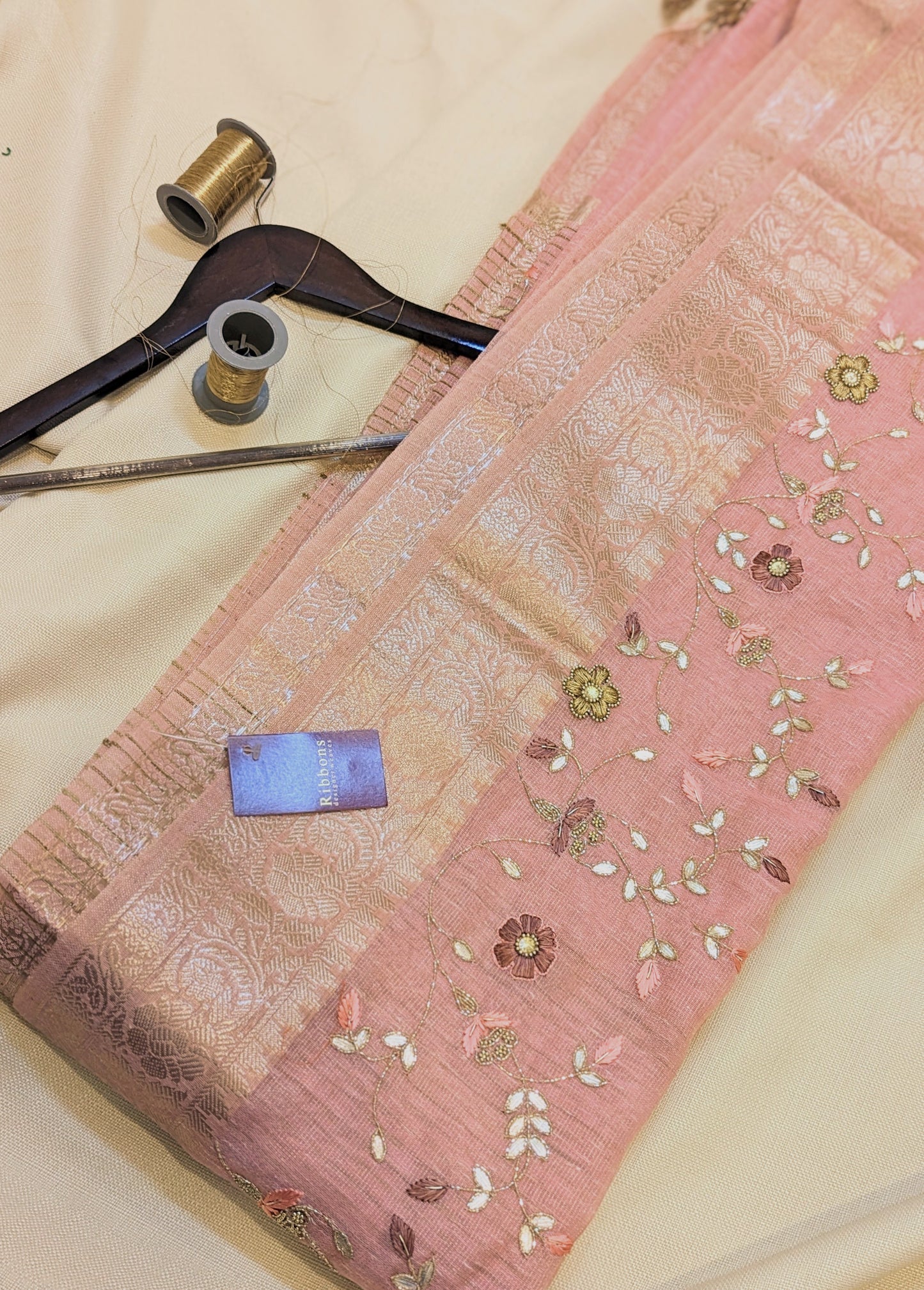 Party Wear Semi Silk Saree