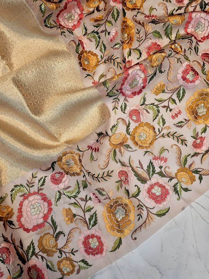 Embroidery Saree