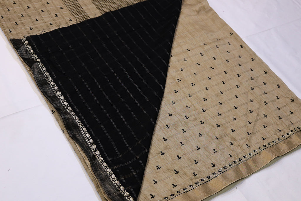 Semi Tussar Saree