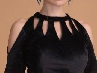 Cold Shoulder SleevesSleeves with cutouts exposing the shoulder.