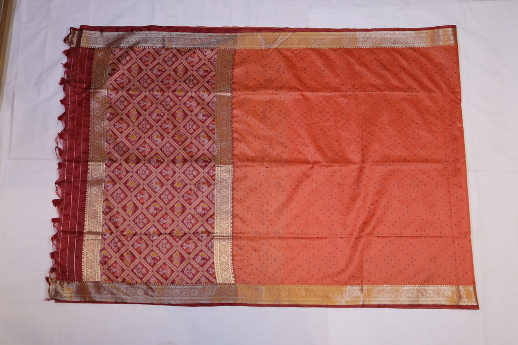 Patola Weave Silk Saree