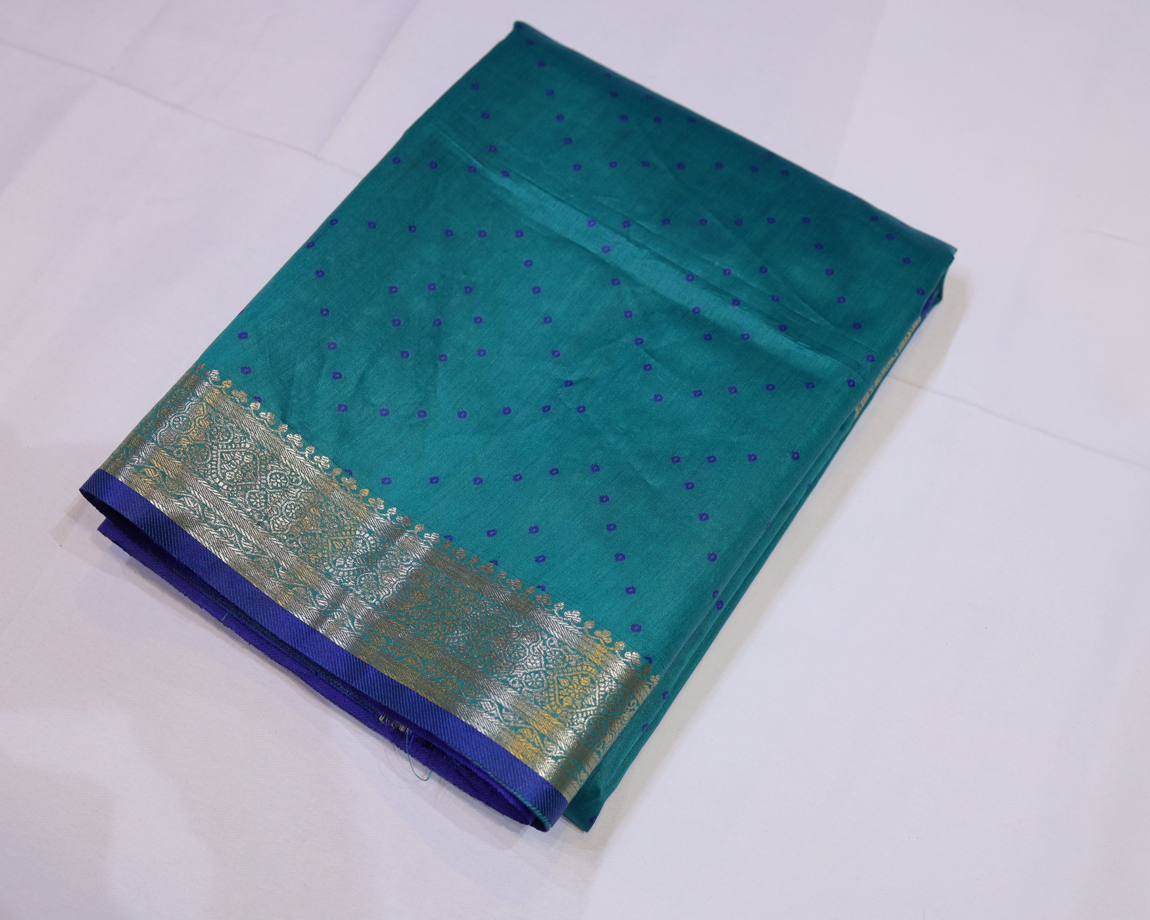 Patola Weave Semi Silk Saree