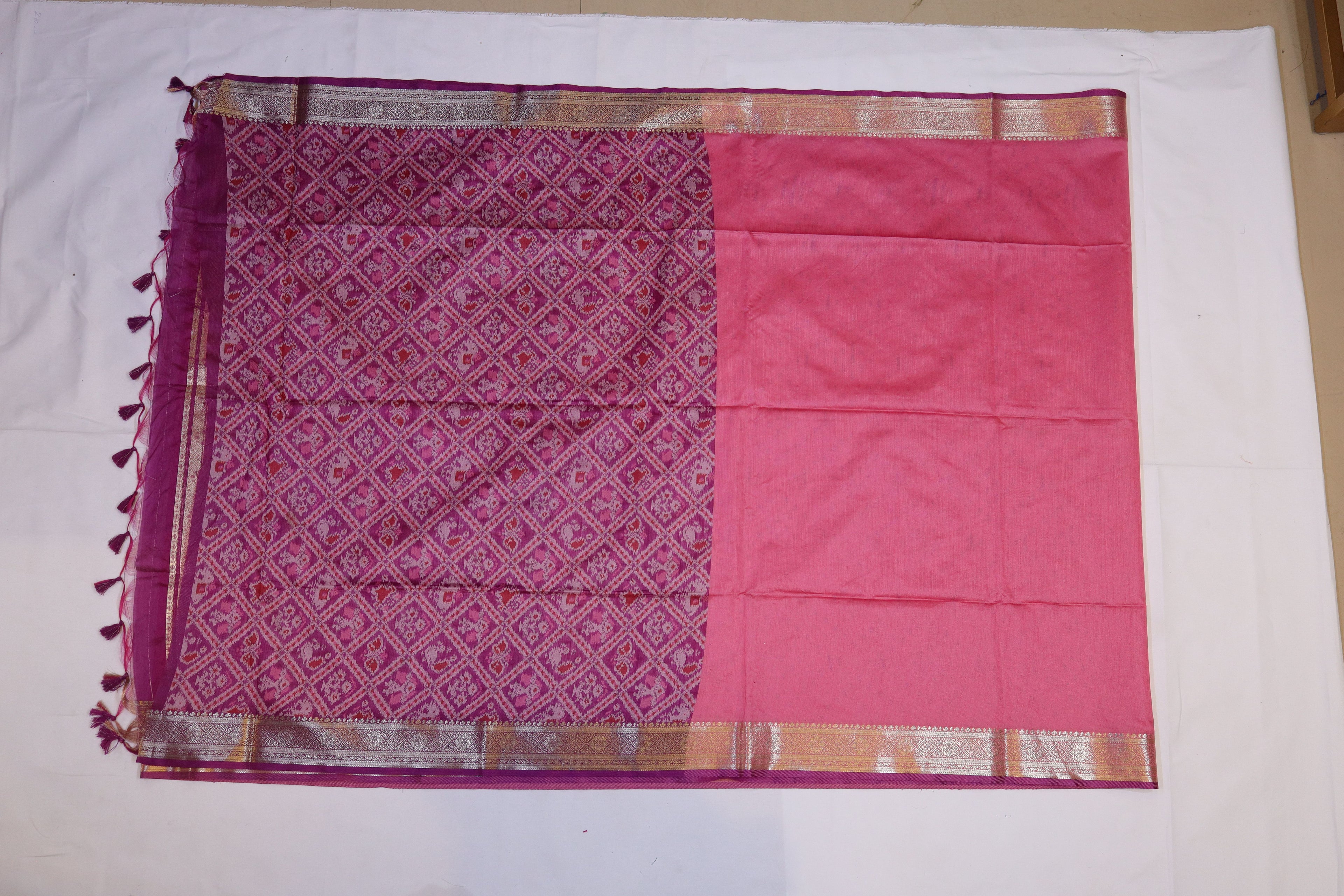Patola Weave Silk Saree