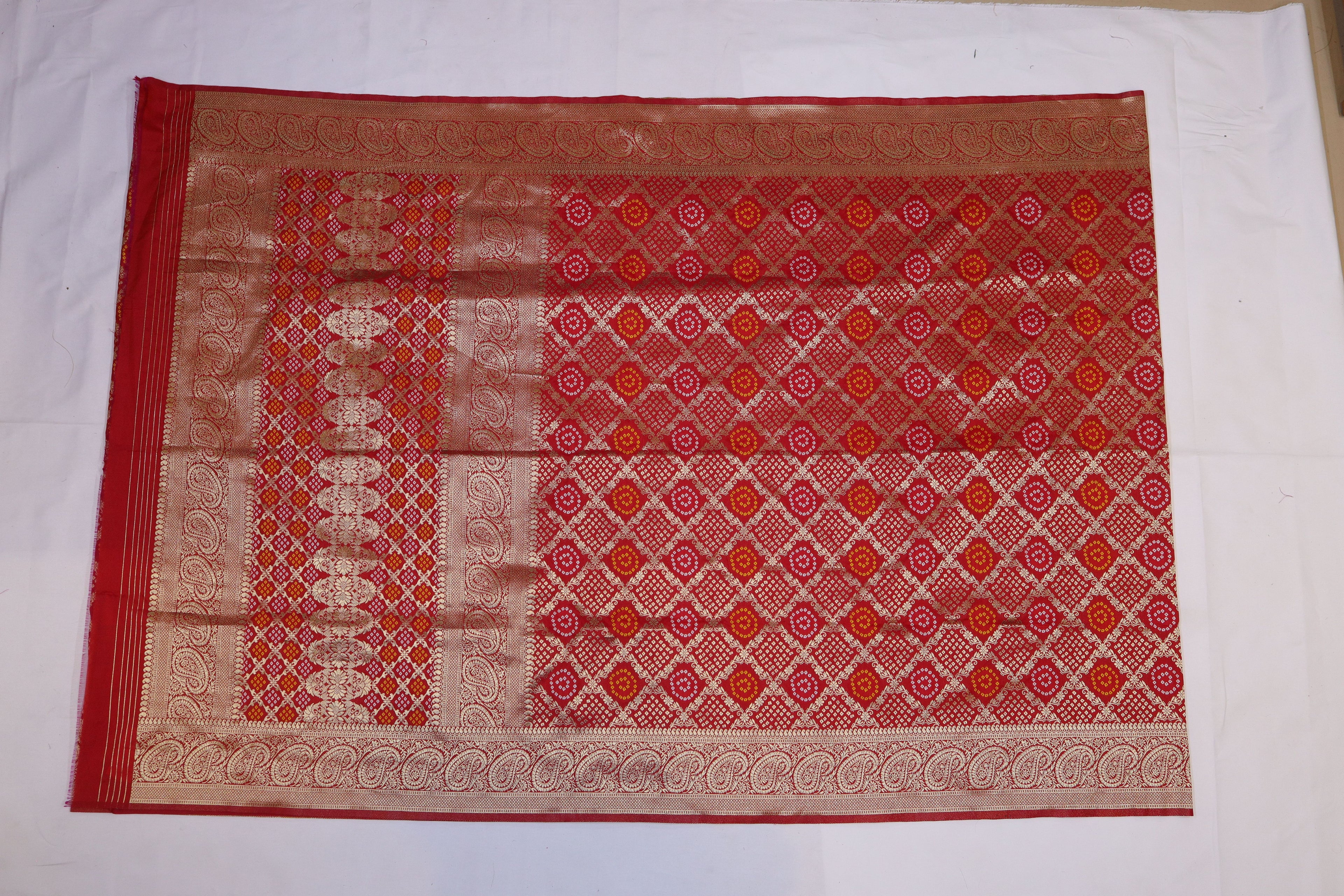 Bandhini Print Saree
