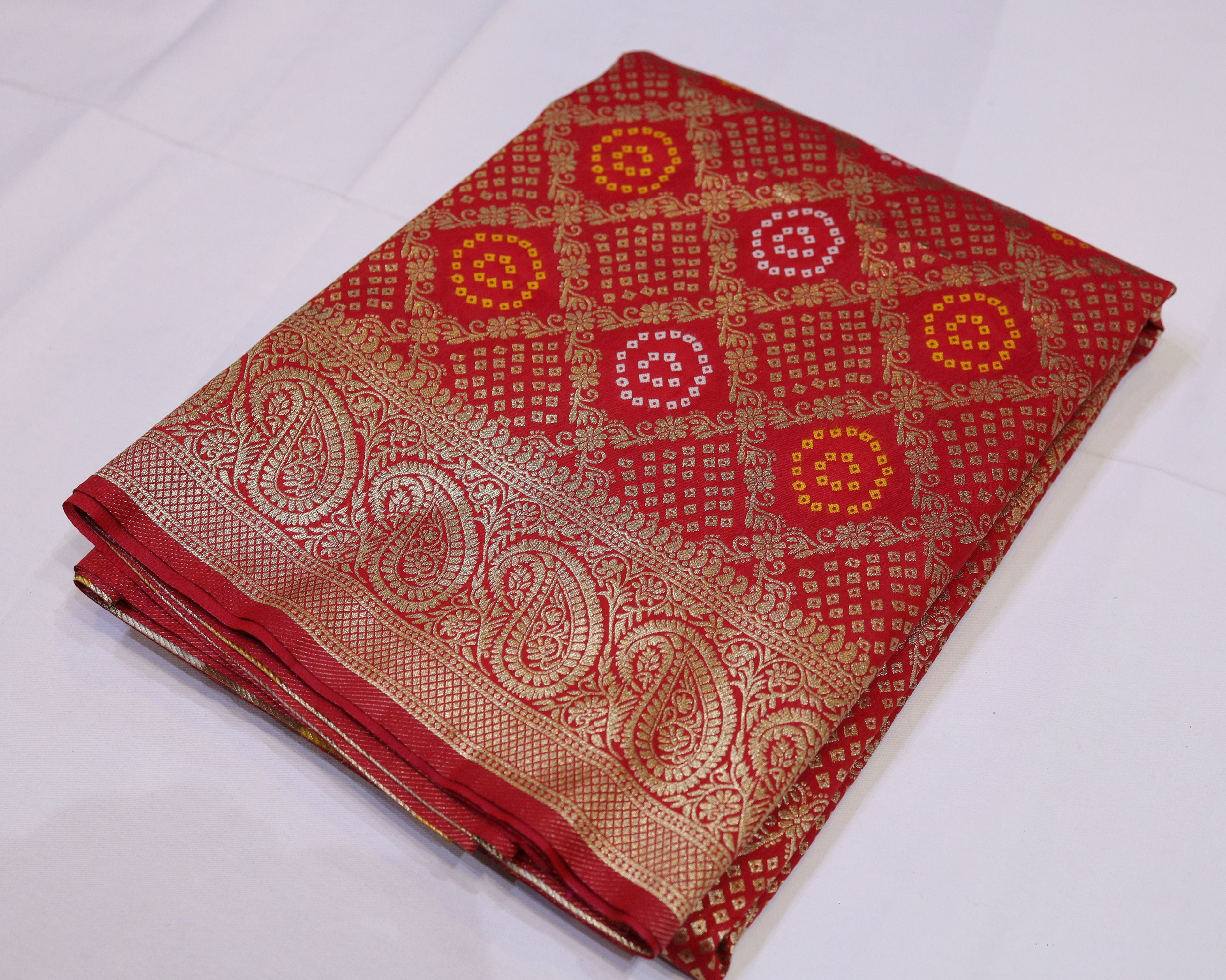 Bandhini Print Saree