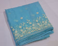 Organza Embroidery Saree