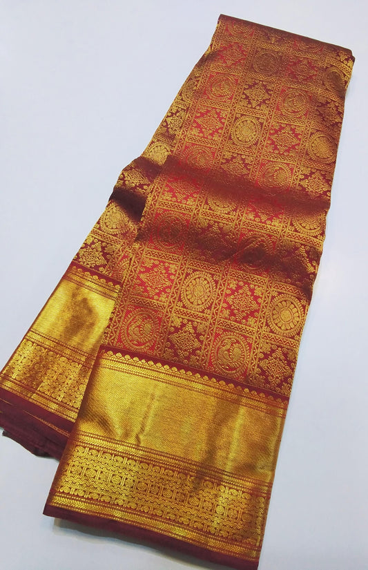 Kanjivaram Sarees – Pure Handwoven Silk Sarees | Studio Ribbons