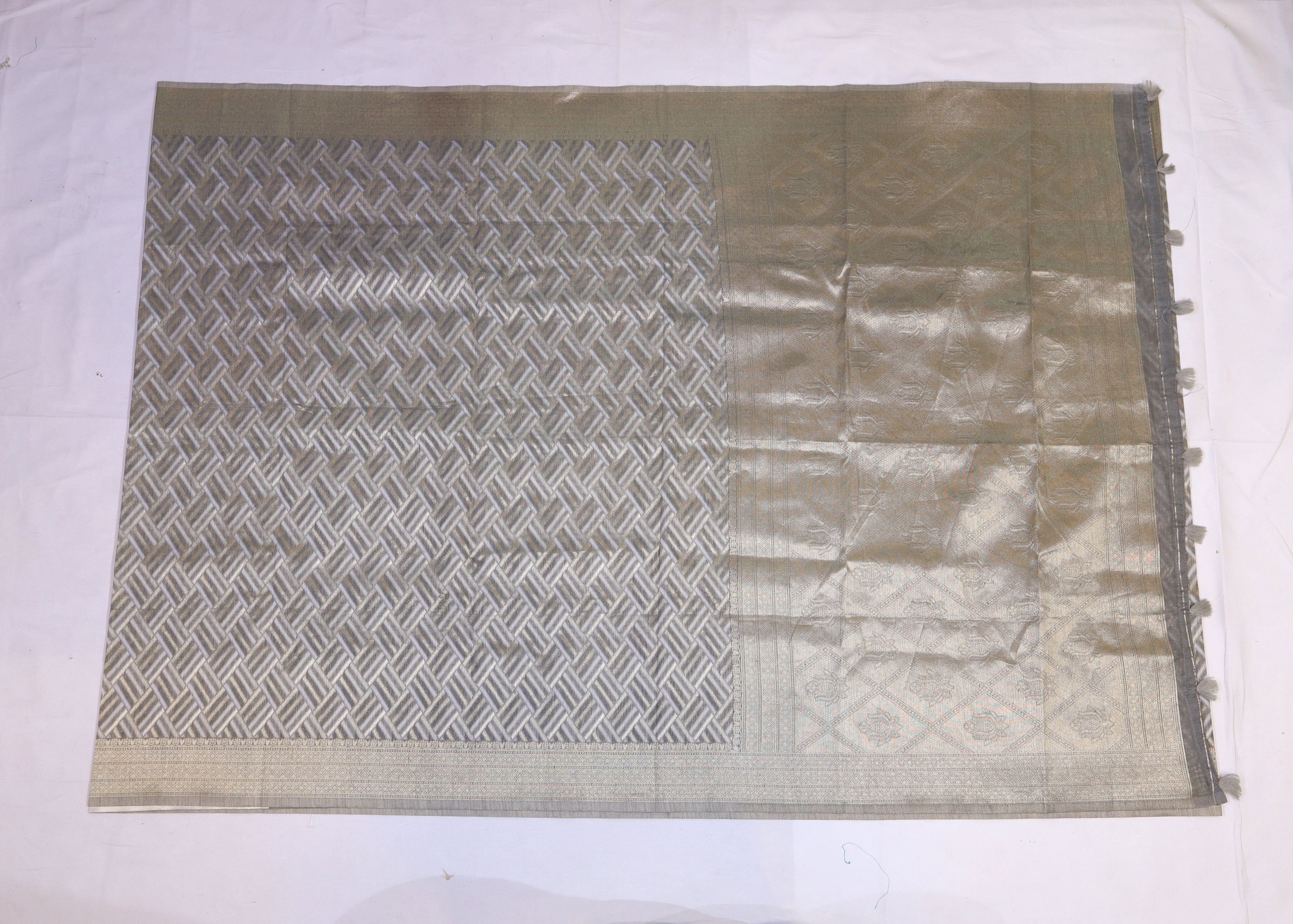 Semi Banarasi Saree