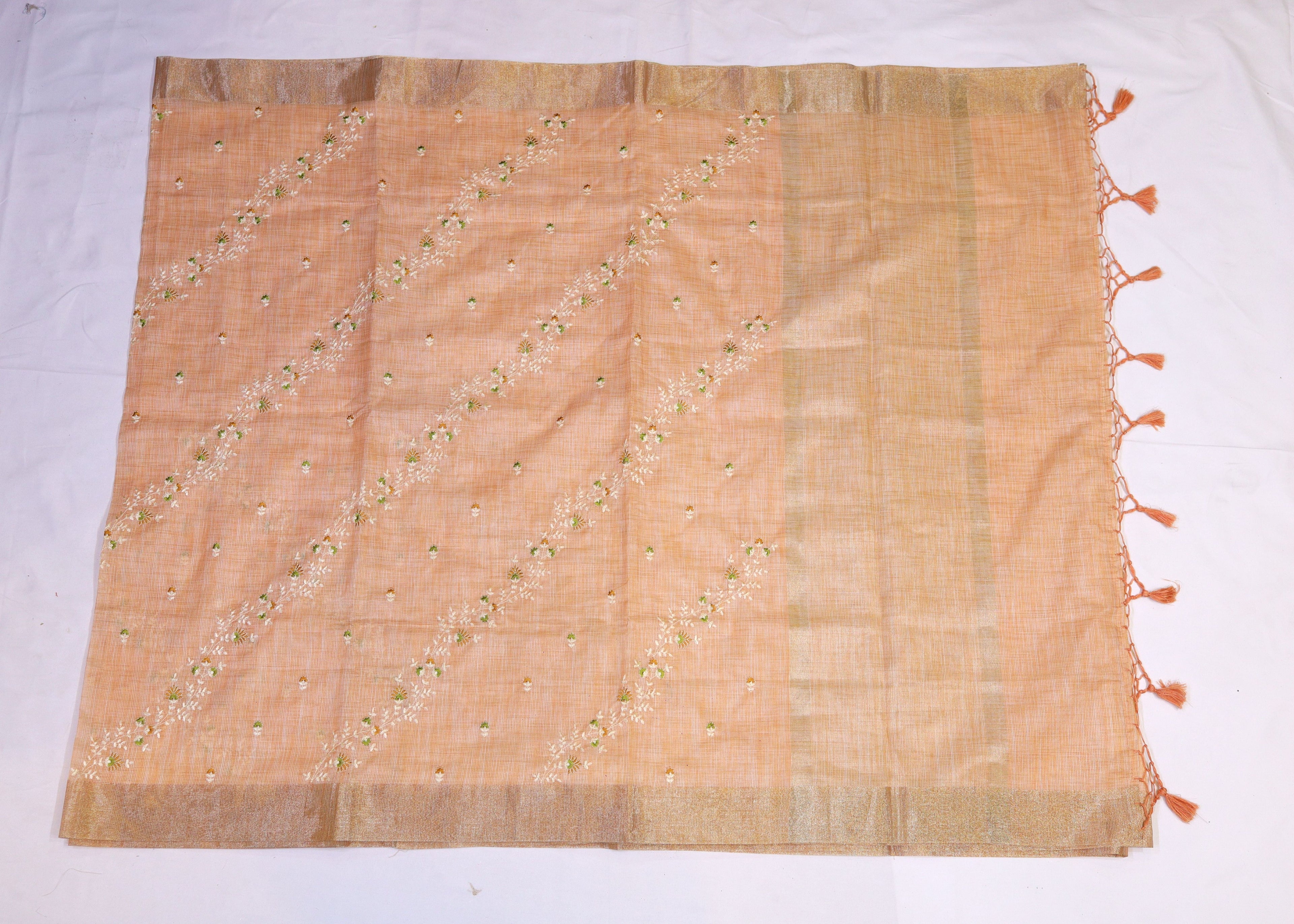 Kota Embroidery Saree