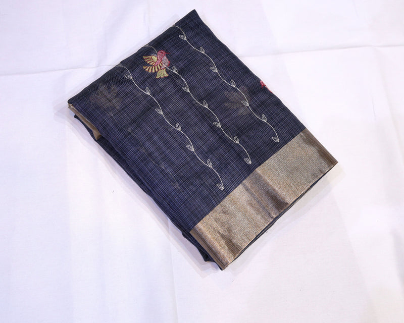 Kota Embroidery Saree