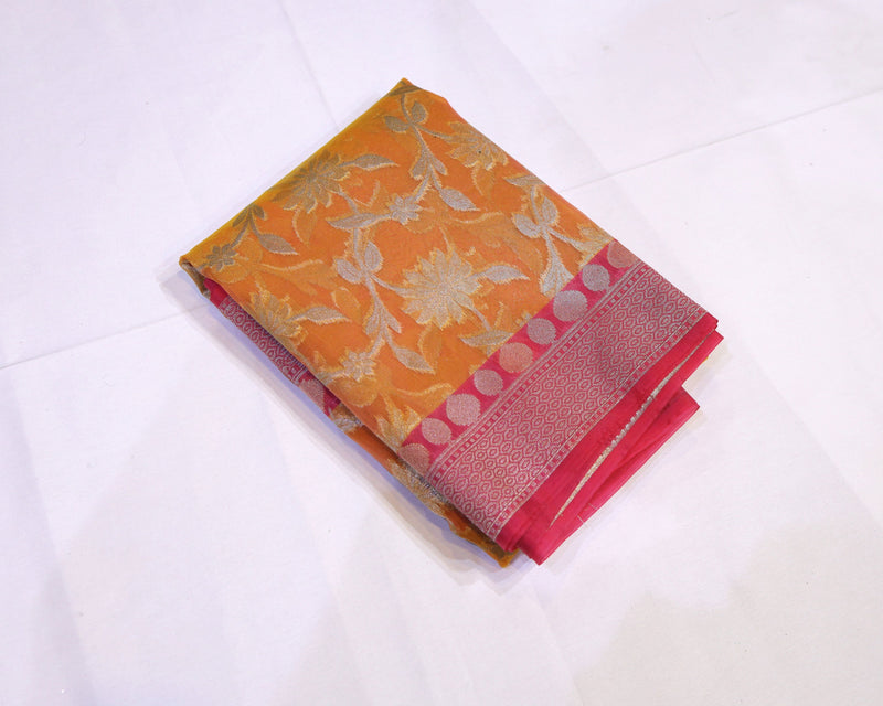 Organza Saree with Banarasi weave