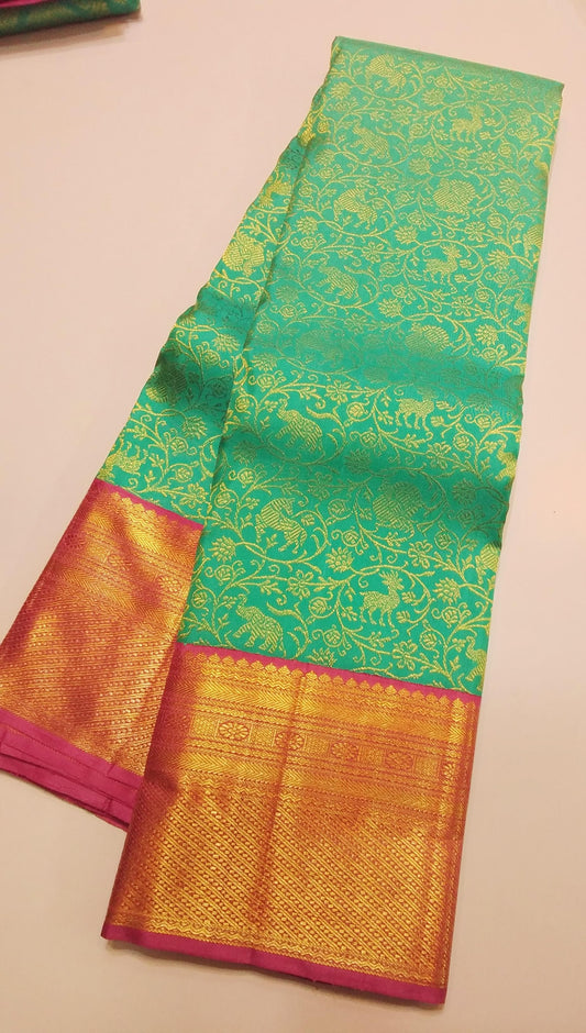 Kanjivaram Sarees – Pure Handwoven Silk Sarees | Studio Ribbons