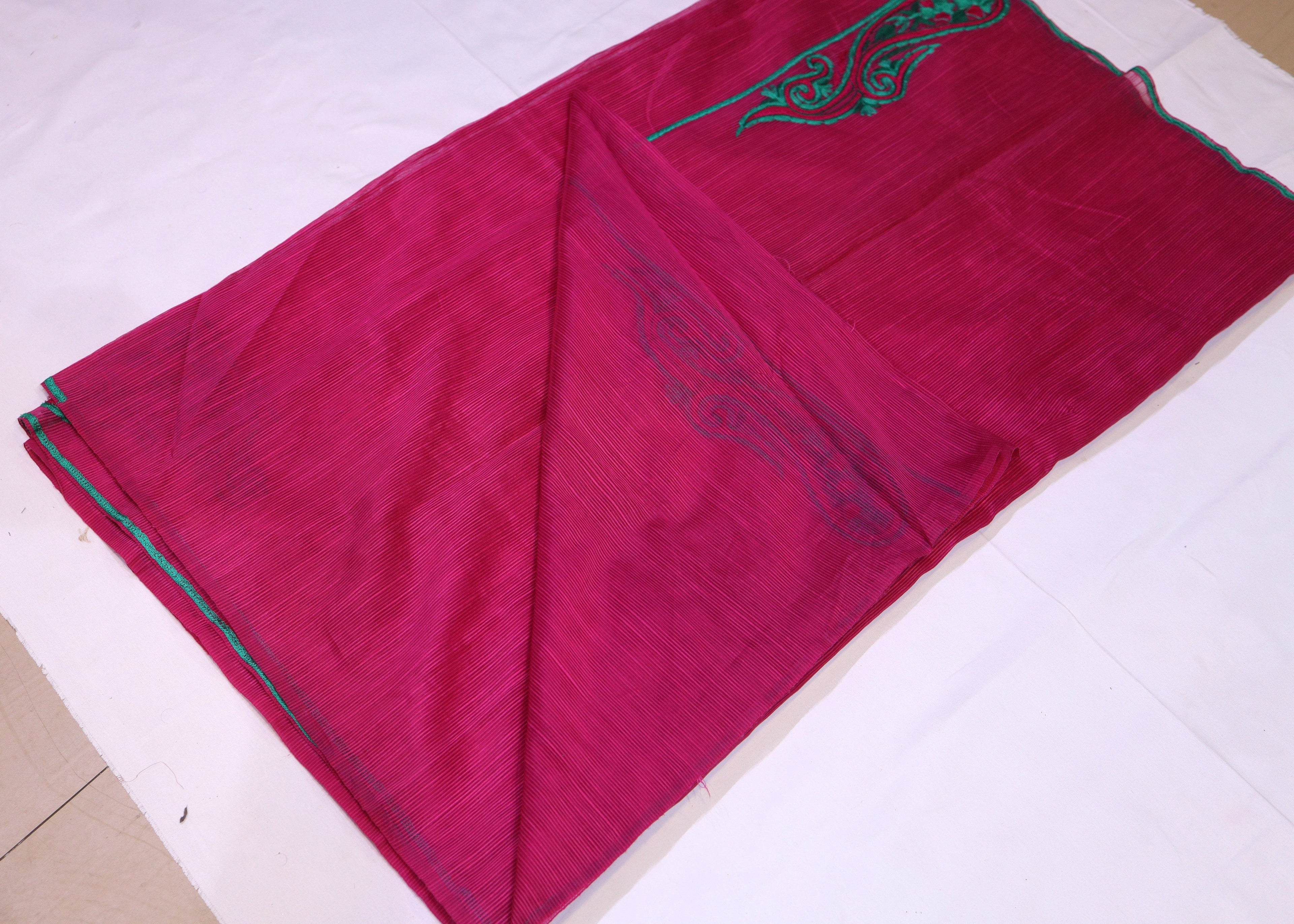 Kota Embroidery Saree