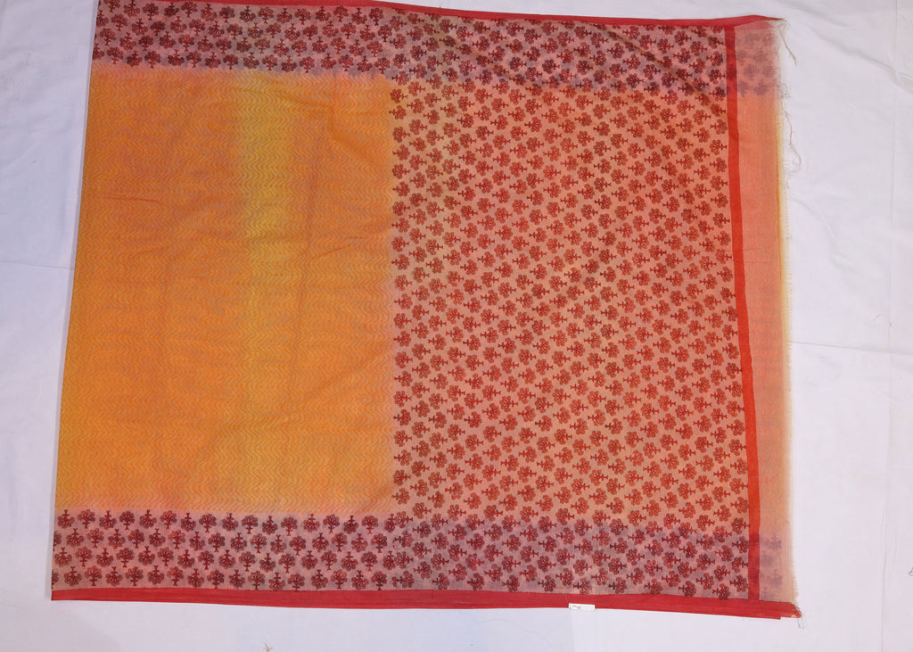 Kota Block Print Saree
