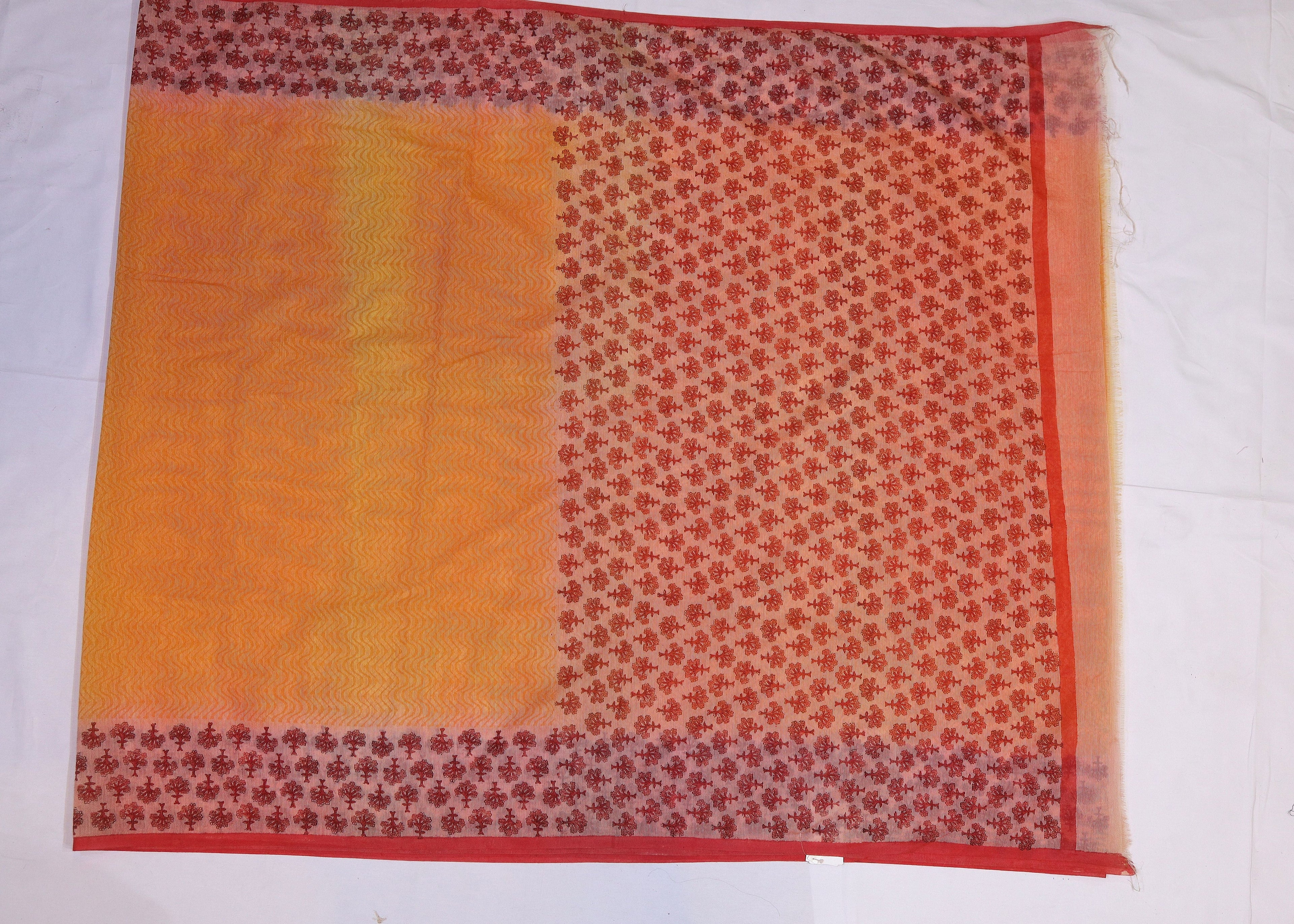 Kota Block Print Saree