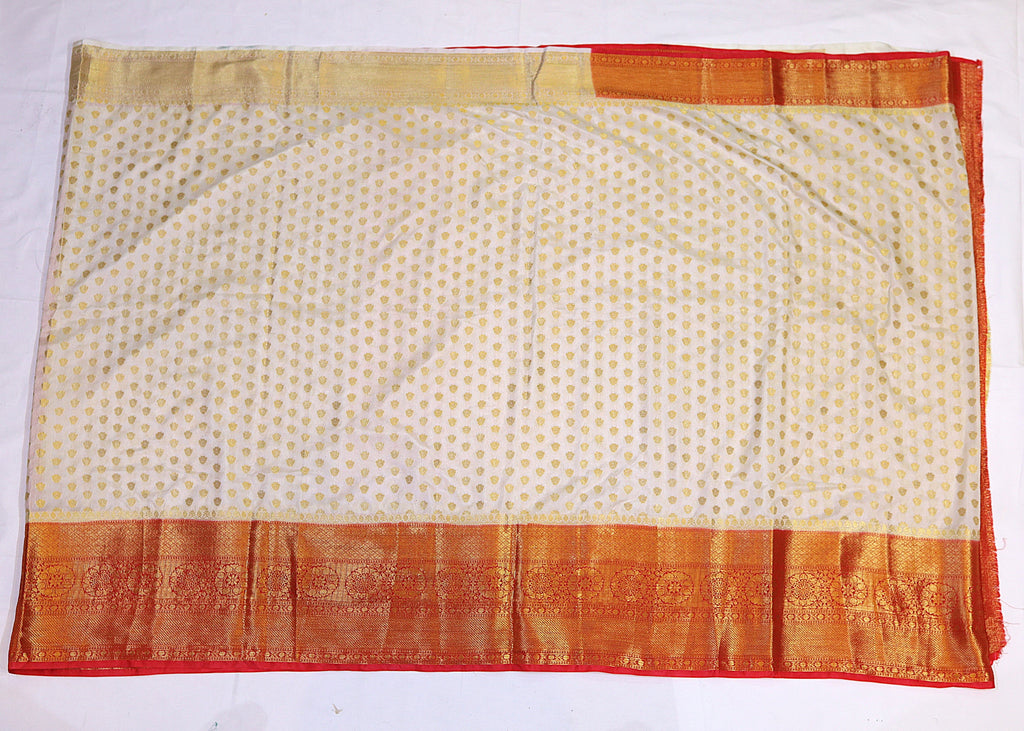 Semi Banarasi Saree — Dyeable & Customisable