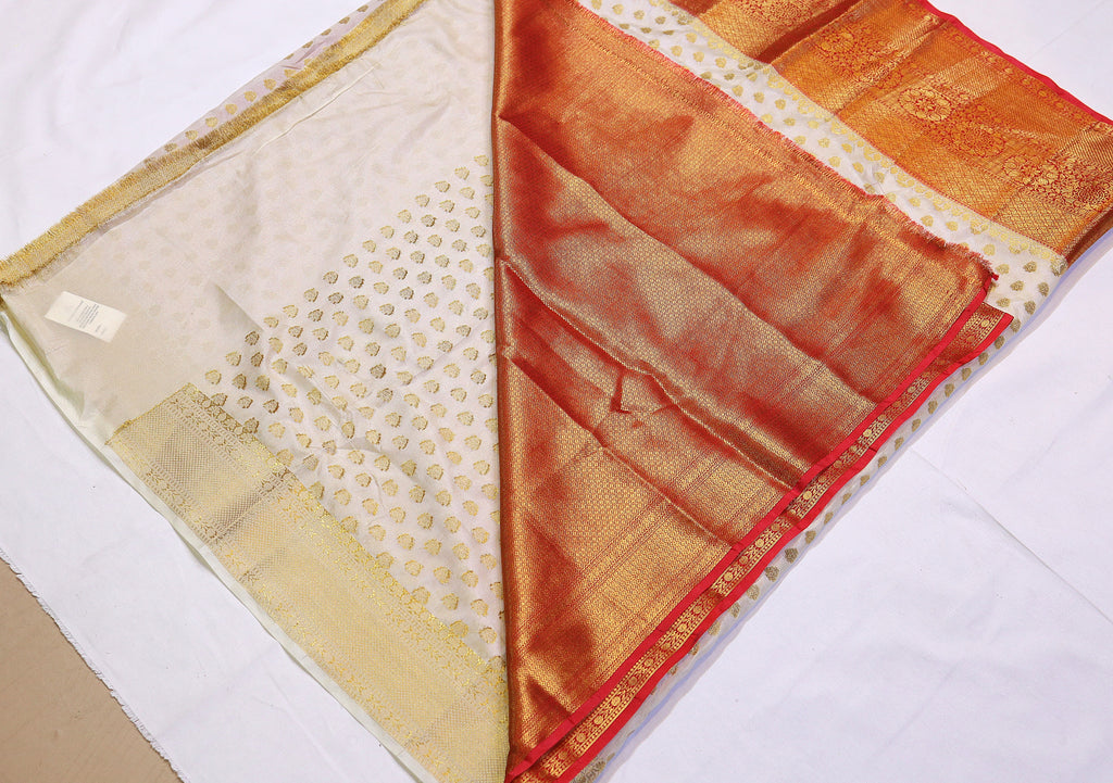 Semi Banarasi Saree — Dyeable & Customisable