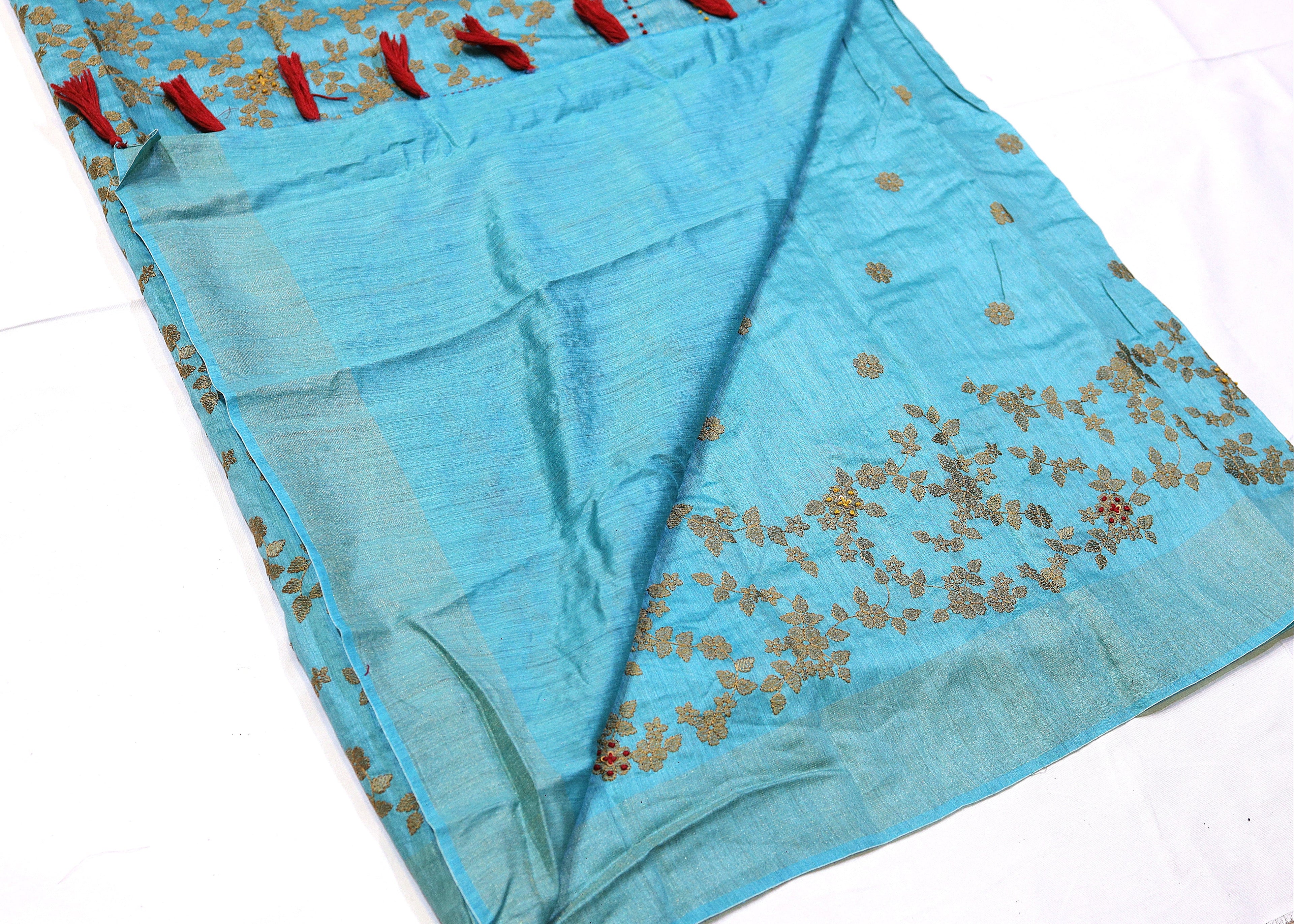 Tussar Silk Saree