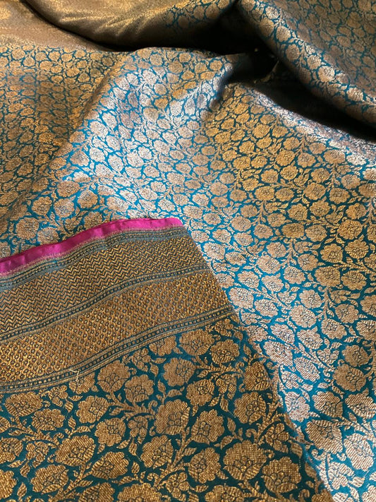 Banarasi Semi Silk Saree | Studio Ribbons