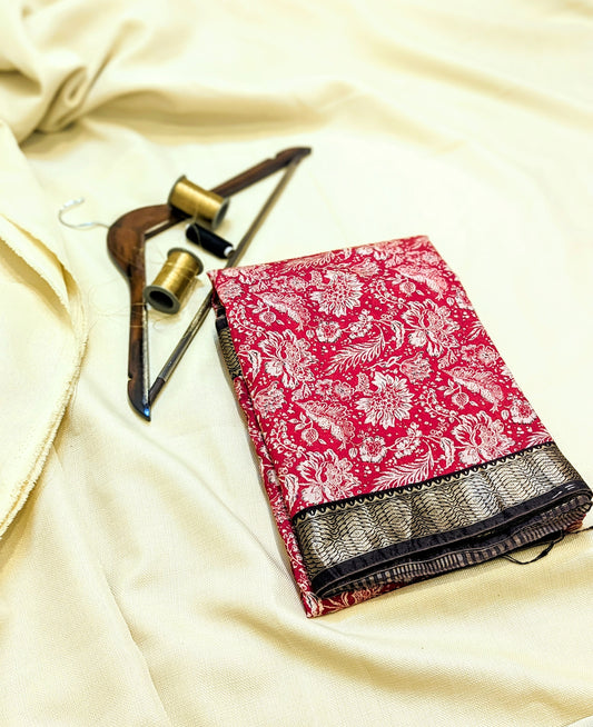 Printed Semi Silk Saree