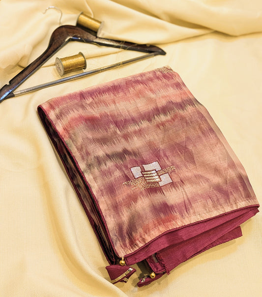 Party Wear Semi Silk Saree