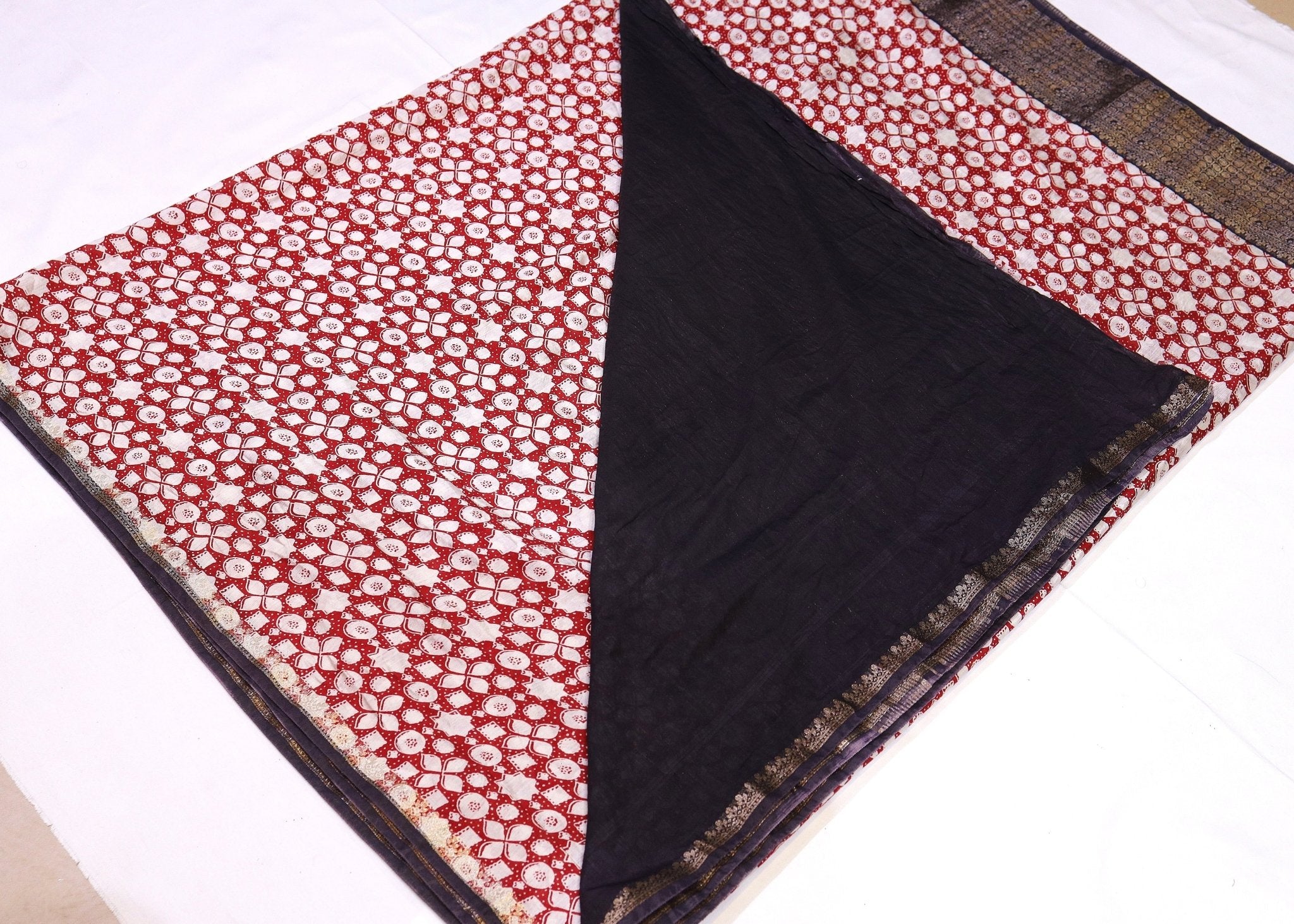 Chanderi Silk Saree - Studio Ribbons