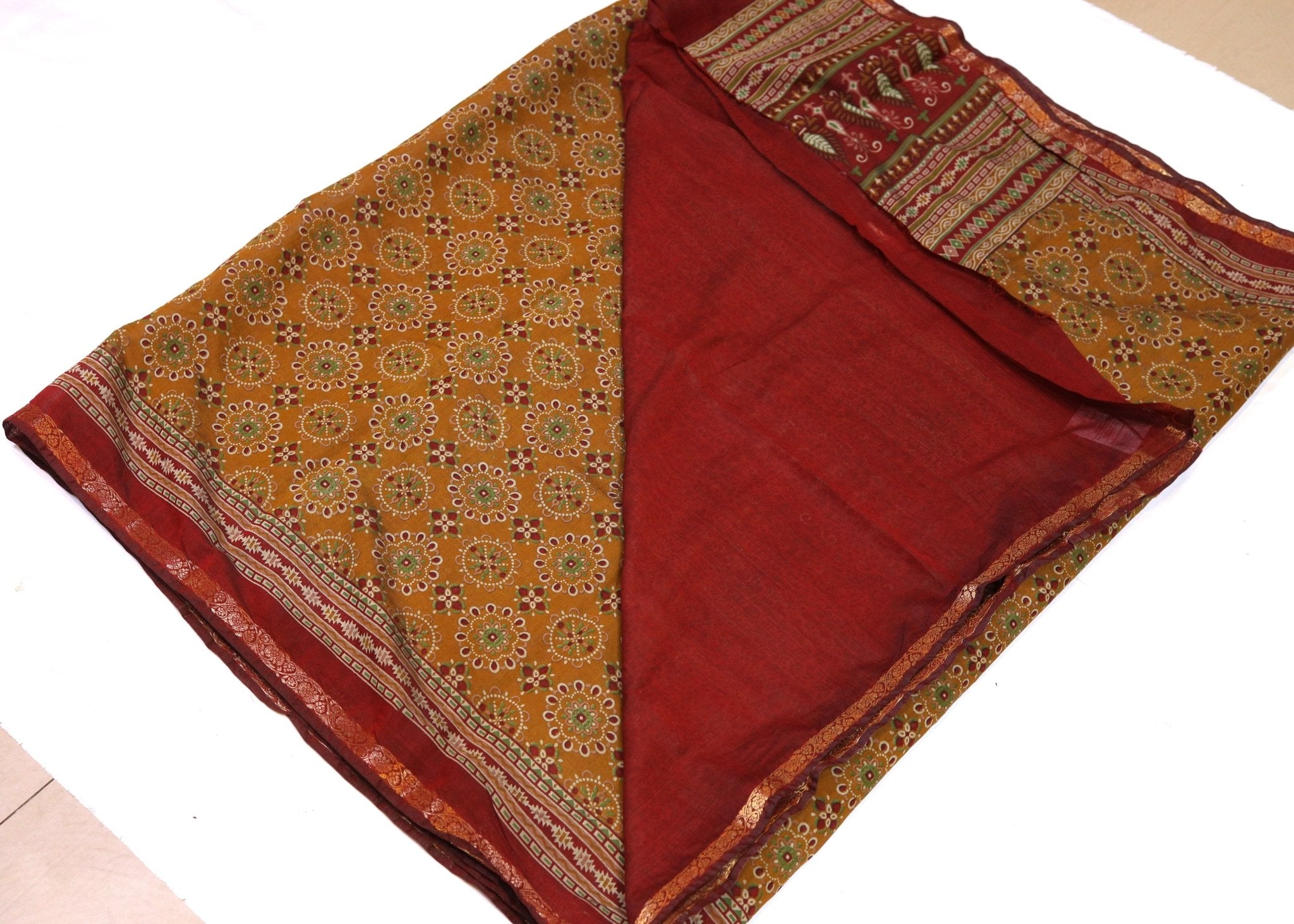 Chanderi Silk Saree - Studio Ribbons