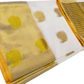 Kerala Cotton Saree with Butta Work All Over & Blouse Piece | Onam Special - Studio Ribbons
