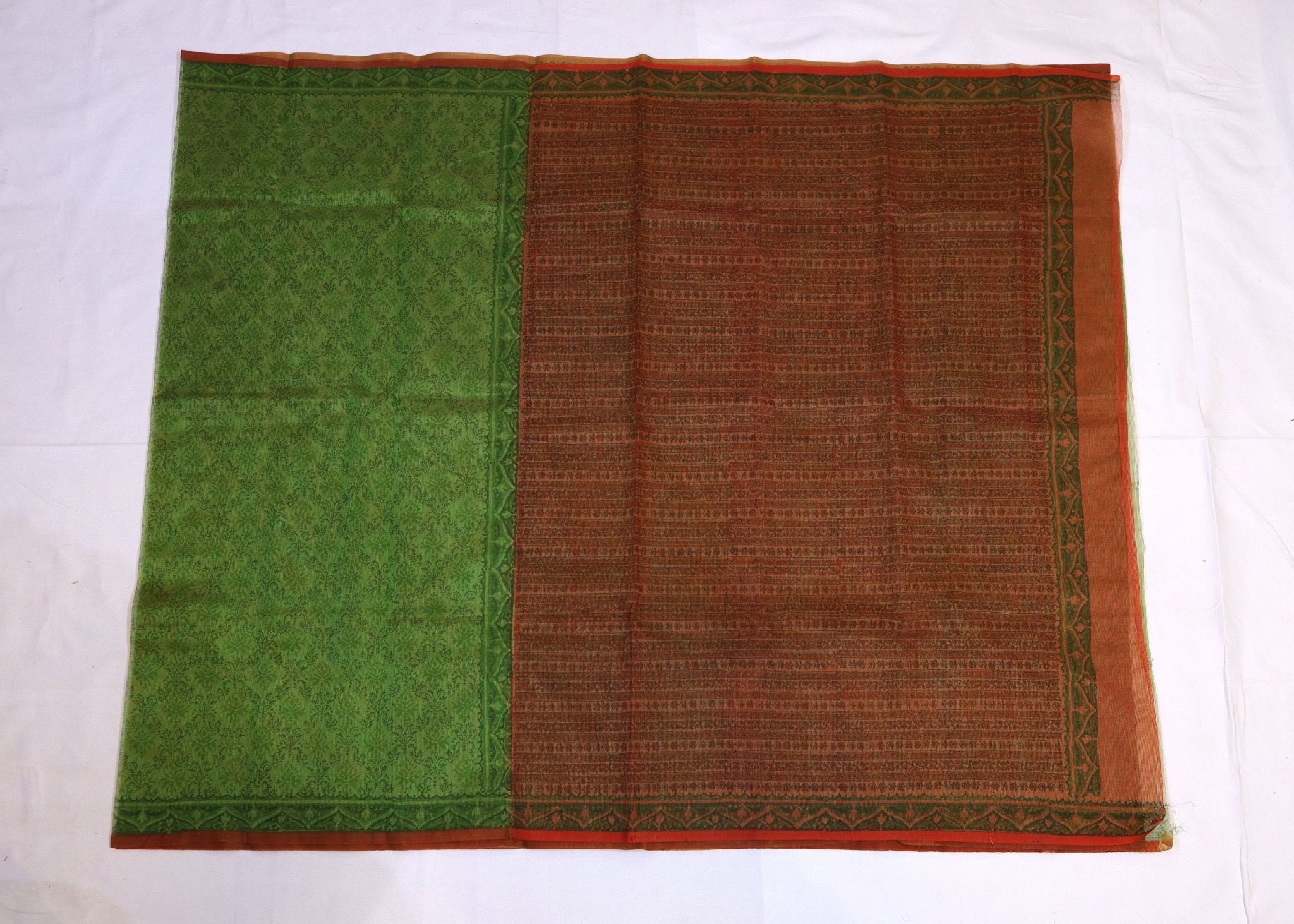 Kota Block Print Saree - Studio Ribbons