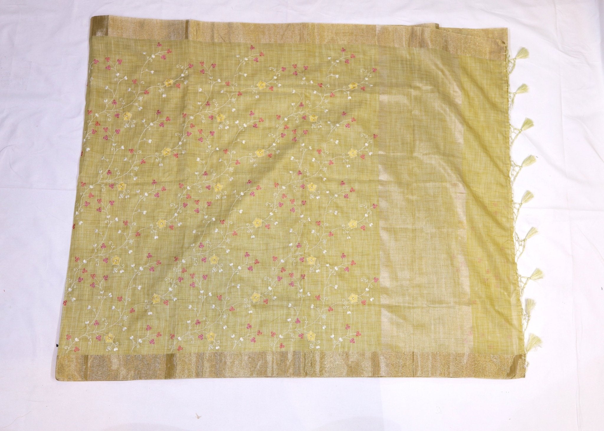 Kota Embroidery Saree - Studio Ribbons
