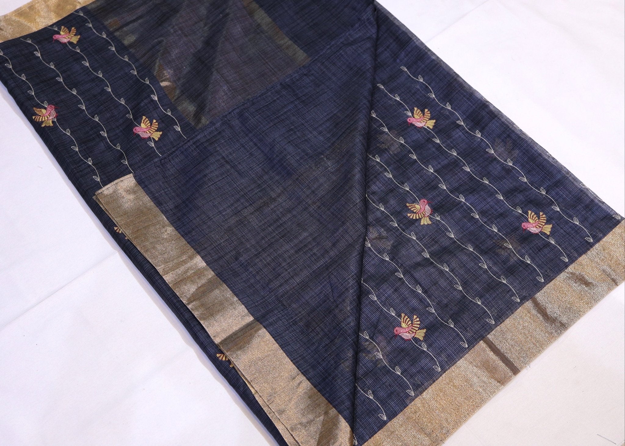 Kota Embroidery Saree - Studio Ribbons
