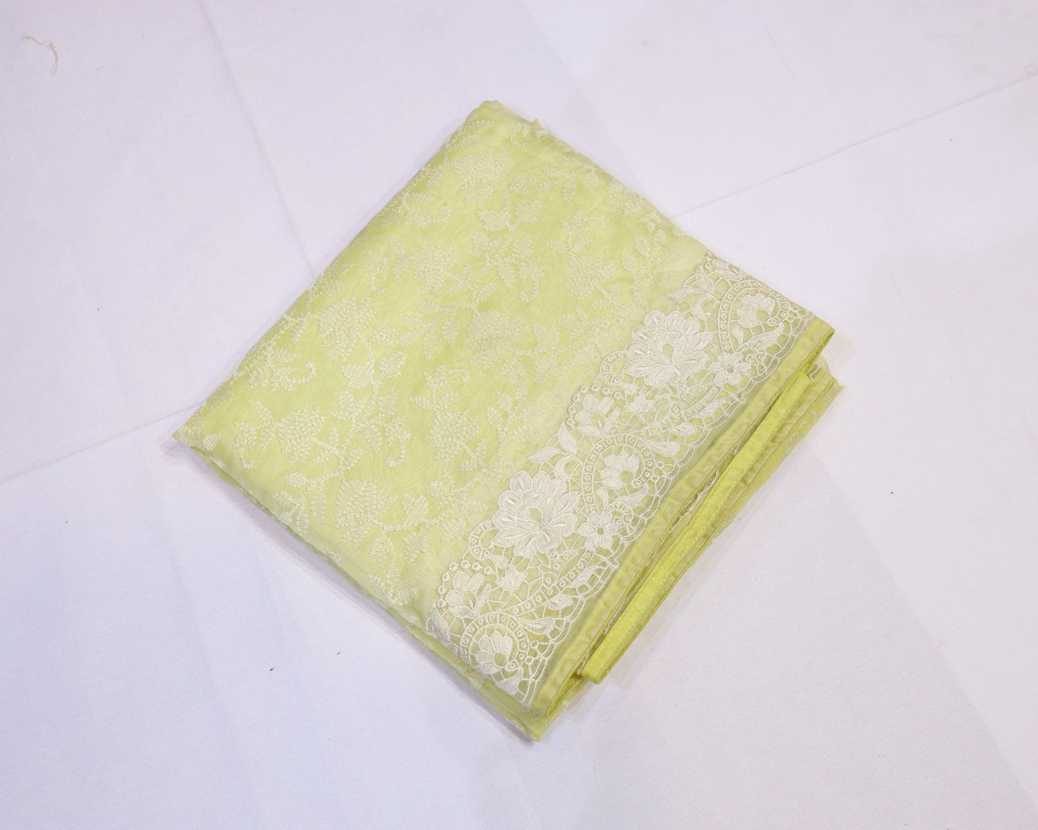 Organza Embroidery Saree - Studio Ribbons