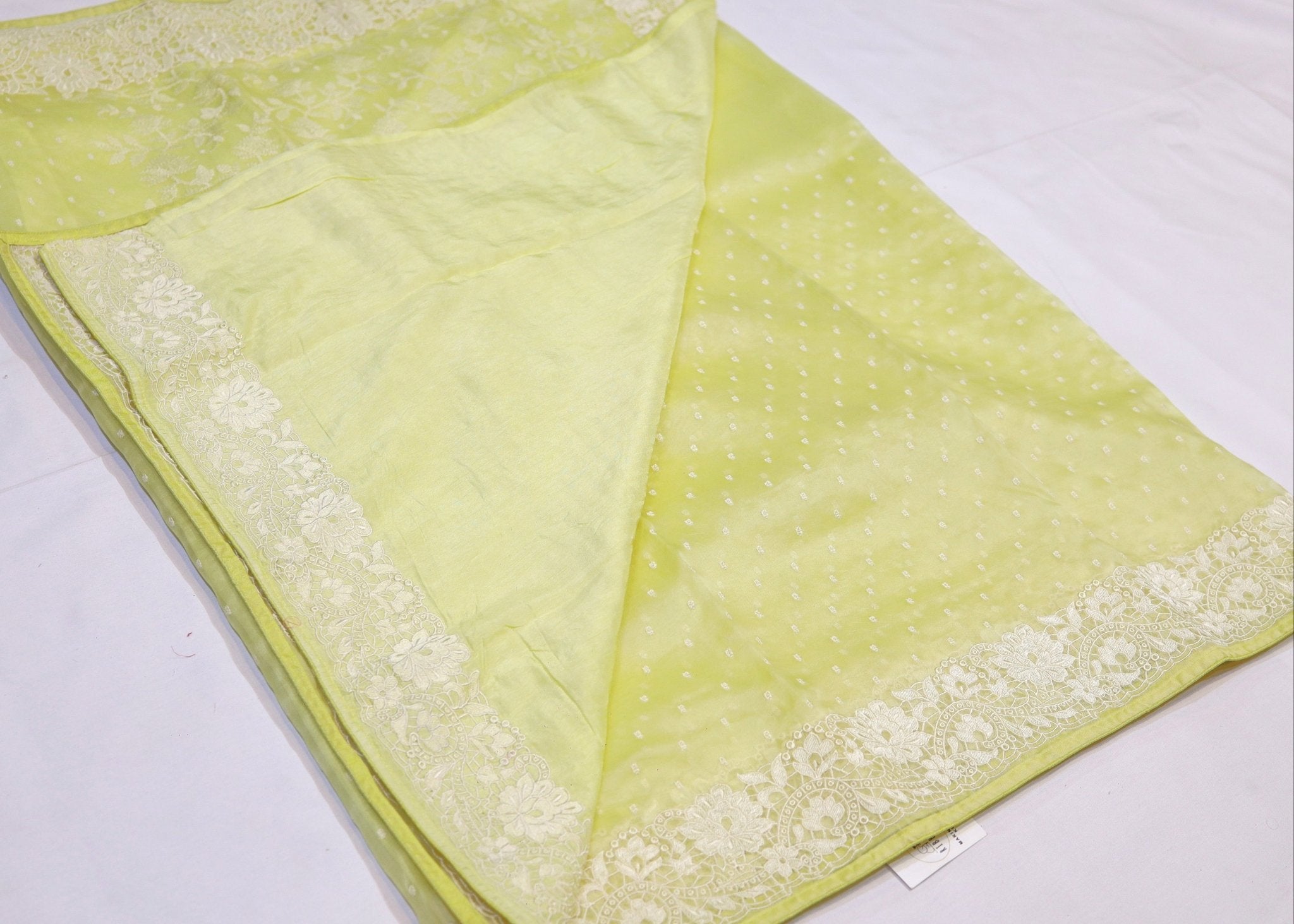 Organza Embroidery Saree - Studio Ribbons
