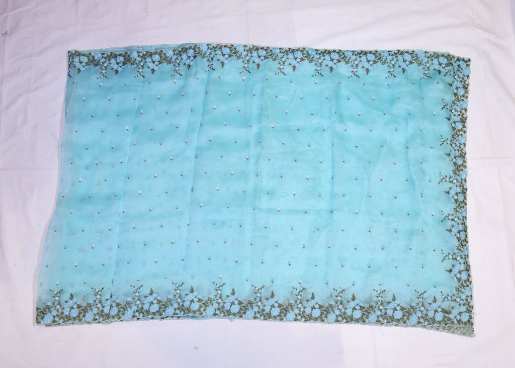 Organza Embroidery Saree - Studio Ribbons
