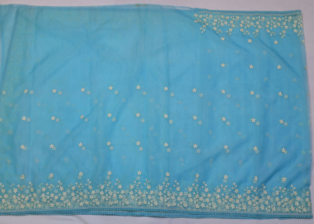 Organza Embroidery Saree - Studio Ribbons