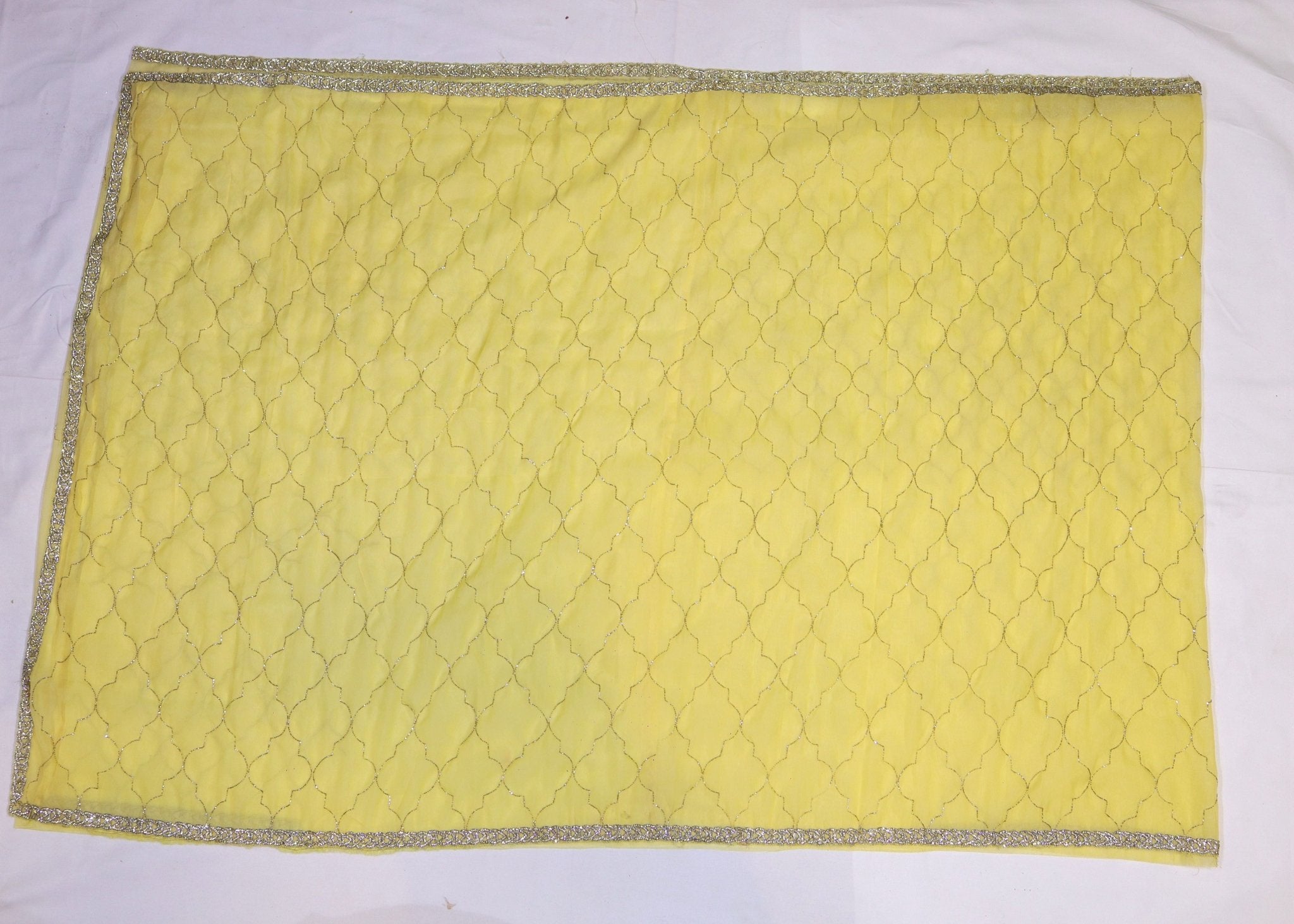 Organza Saree with Cut Bead Work - Studio Ribbons