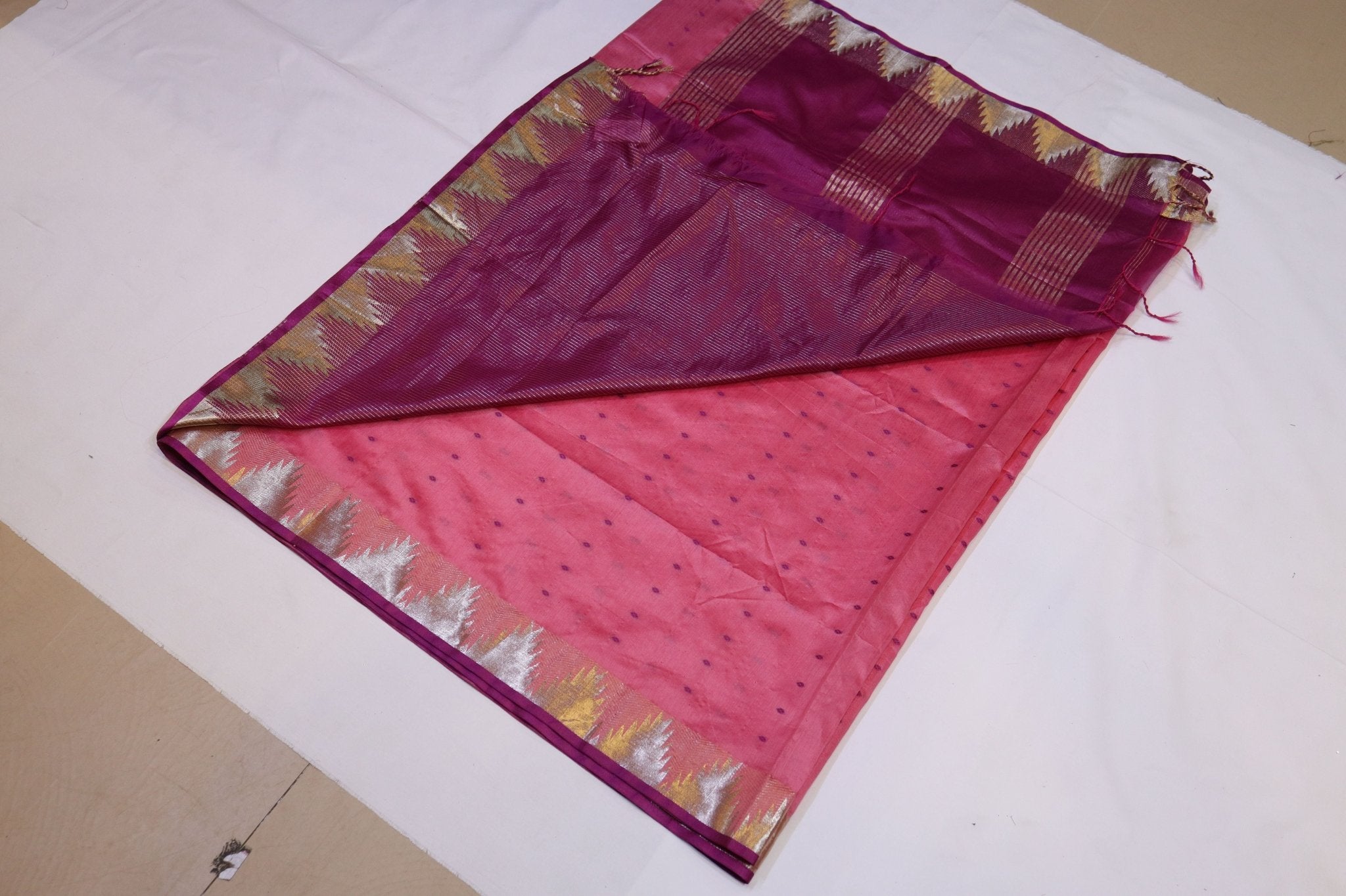 Patola Weave Silk Saree - Studio Ribbons