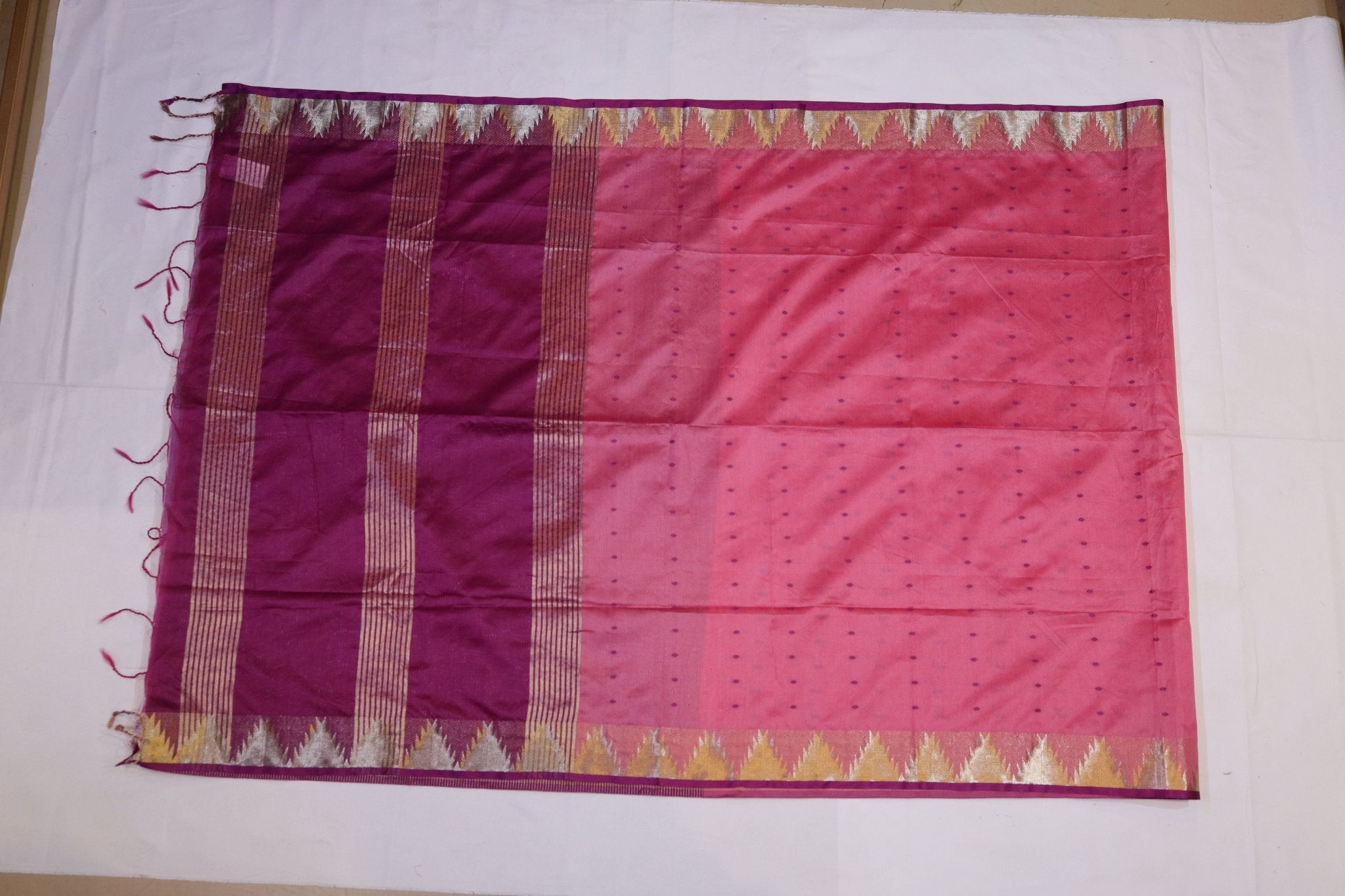 Patola Weave Silk Saree - Studio Ribbons