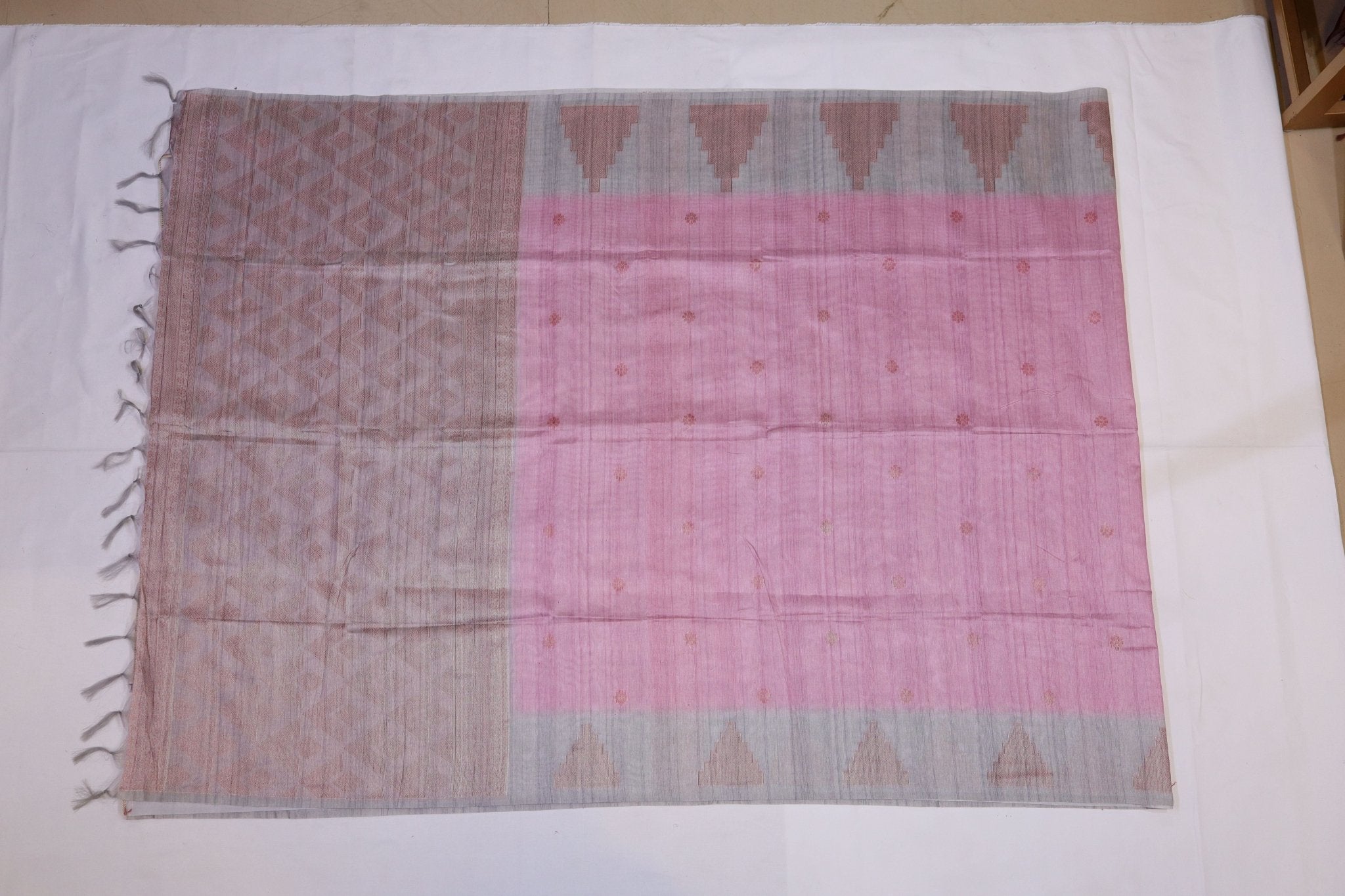 Semi Silk Saree - Studio Ribbons