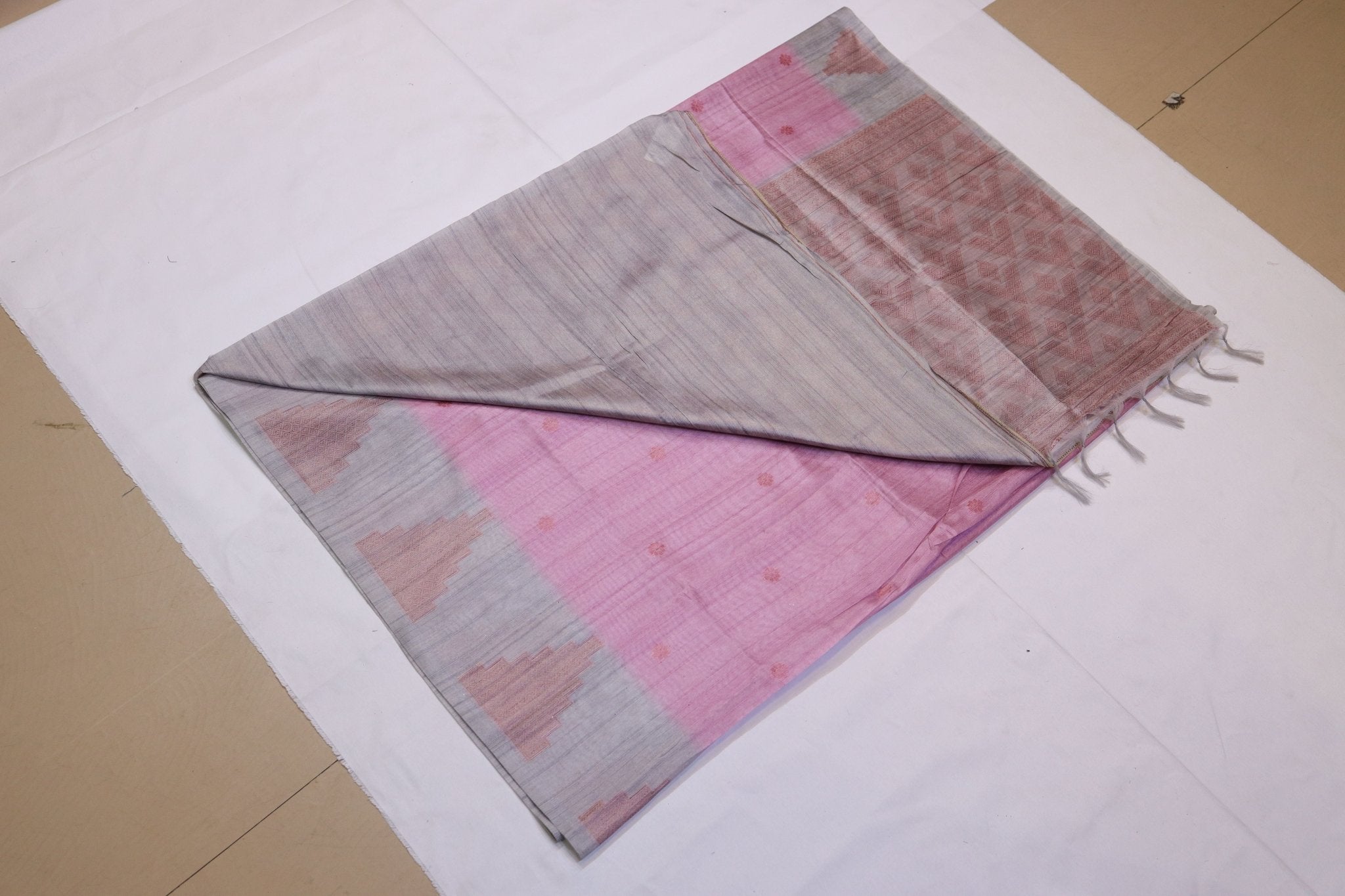 Semi Silk Saree - Studio Ribbons