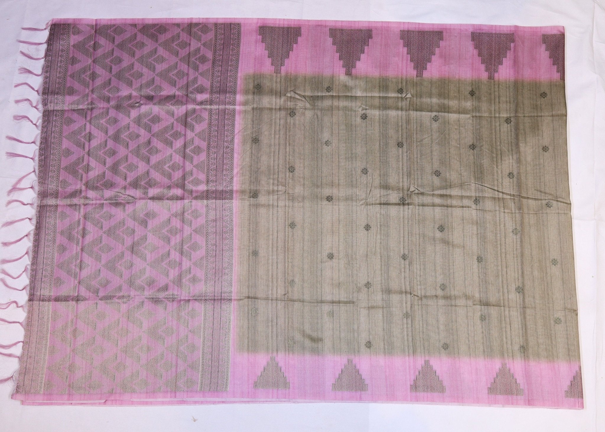 Semi Silk Saree - Studio Ribbons