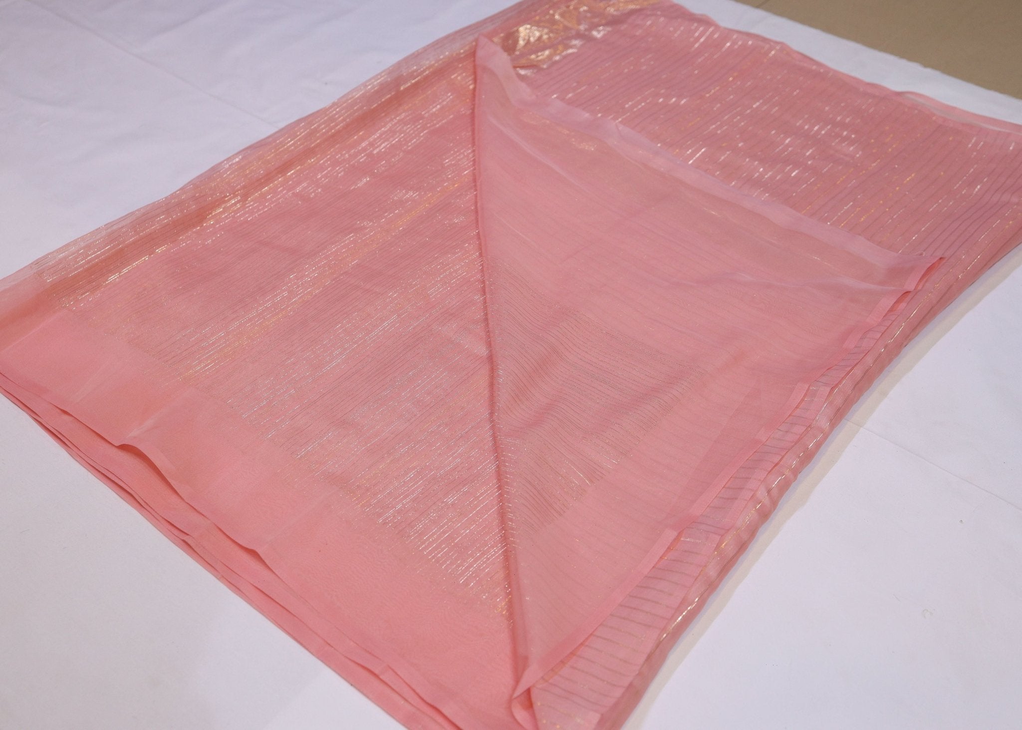 Sheer Organza Saree - Studio Ribbons