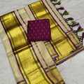 Special Quality Set Mundu with Blouse - Studio Ribbons
