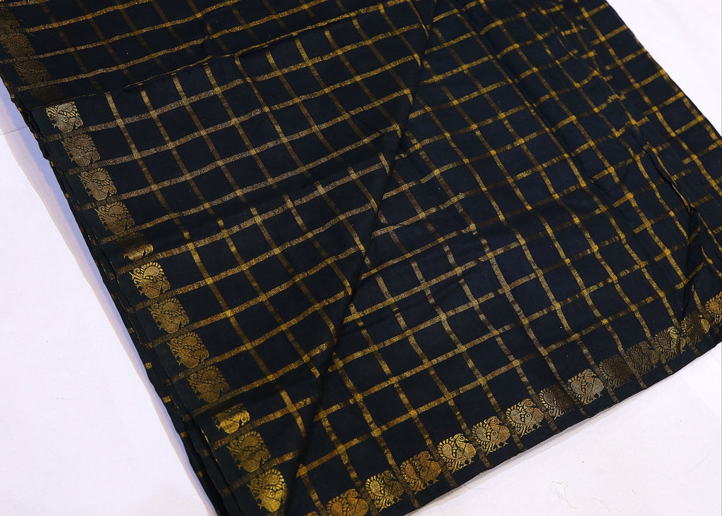 Sungadi Cotton Saree - Studio Ribbons