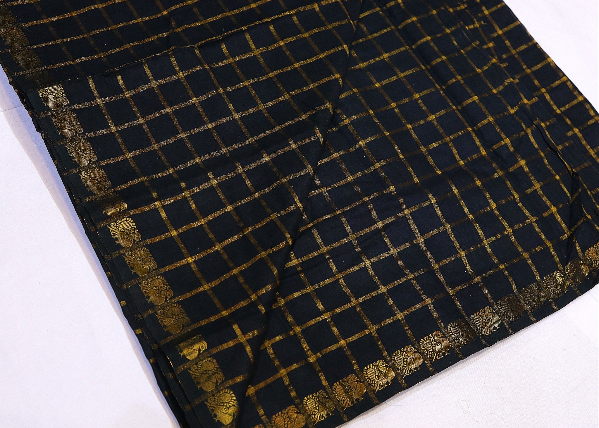 Sungadi Cotton Saree - Studio Ribbons